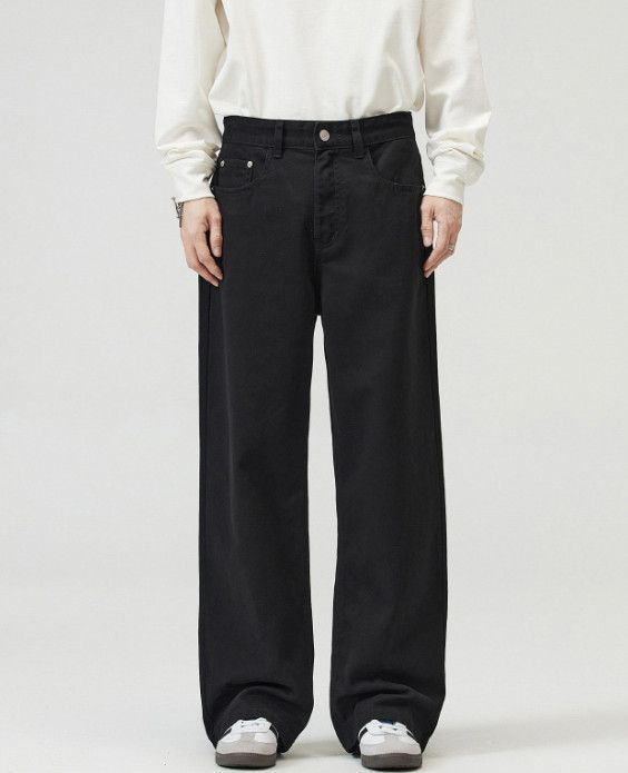Japanese Brand Maillard Retro Men's Casual Loose Baggy Jeans Size US 32 / EU 48 - 1 Thumbnail