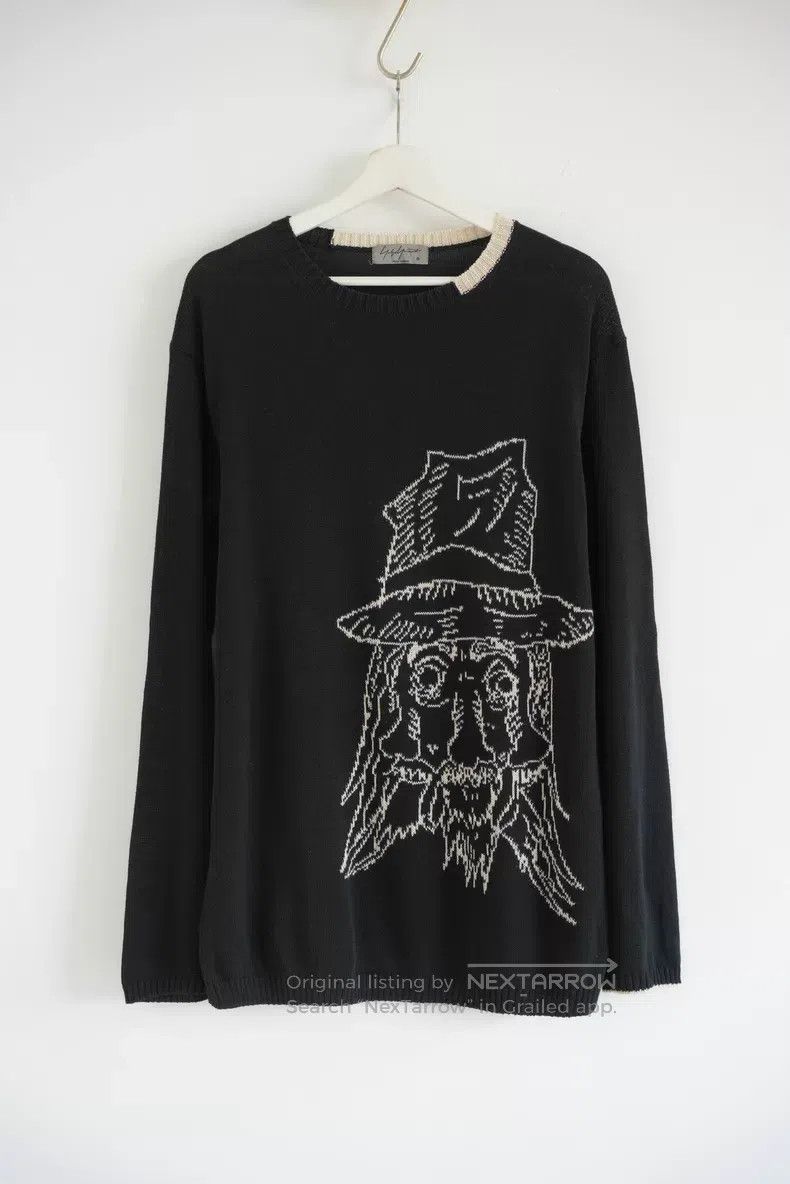 Yohji Yamamoto Yohji Yamamoto 20ss Top Hat Old Man Head Portrait
