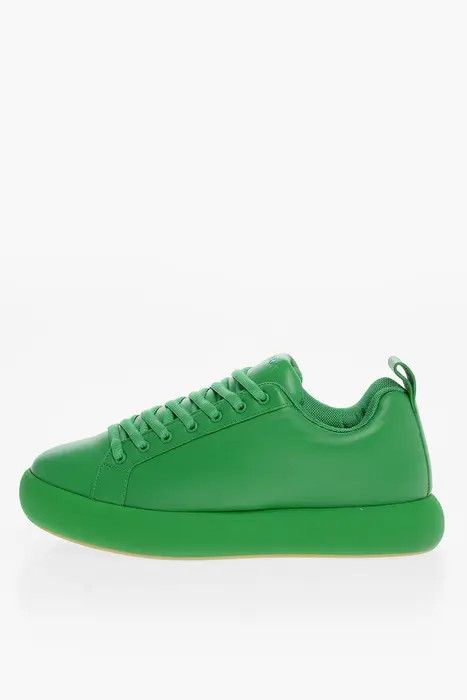 image of Bottega Veneta O1Loc1C0324 716198 Pillow Sneakers In Green, Men's