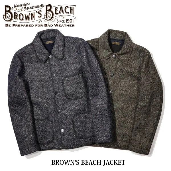 Brown's Beach Jacket 30s Browns Beach Jacket 224 (Size 36) Size US S / EU 44-46 / 1 - 2 Thumbnail