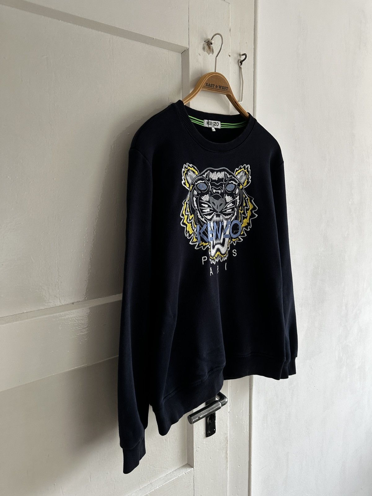 Kenzo Kenzo x tiger x crewneck x luxury x highend Size US L / EU 52-54 / 3 - 2 Thumbnail