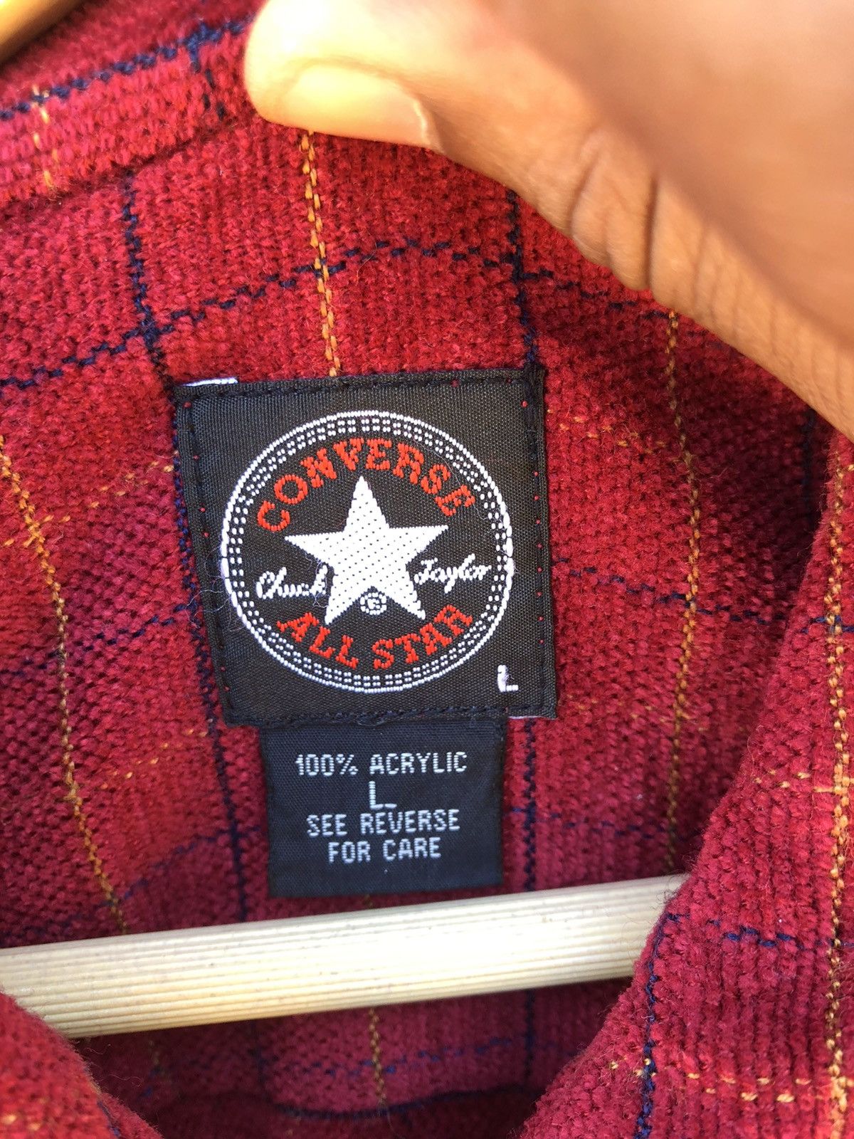 Converse × Flannel Converse All Stars Flannel Zipper Size US L / EU 52-54 / 3 - 4 Thumbnail