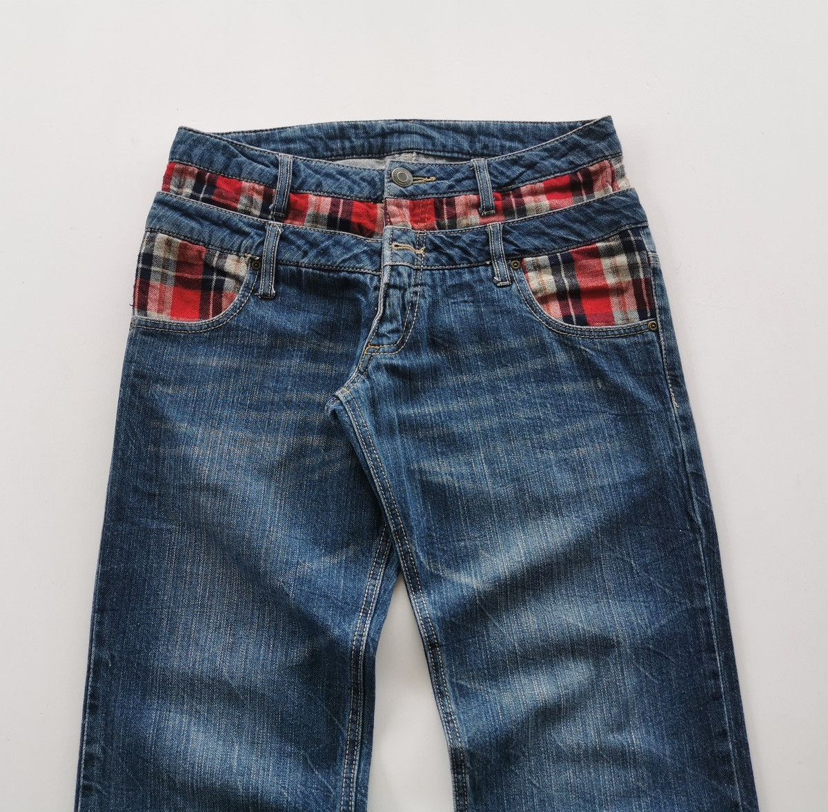Hysteric Glamour Double waist jean y2k Size US 31 - 6 Thumbnail