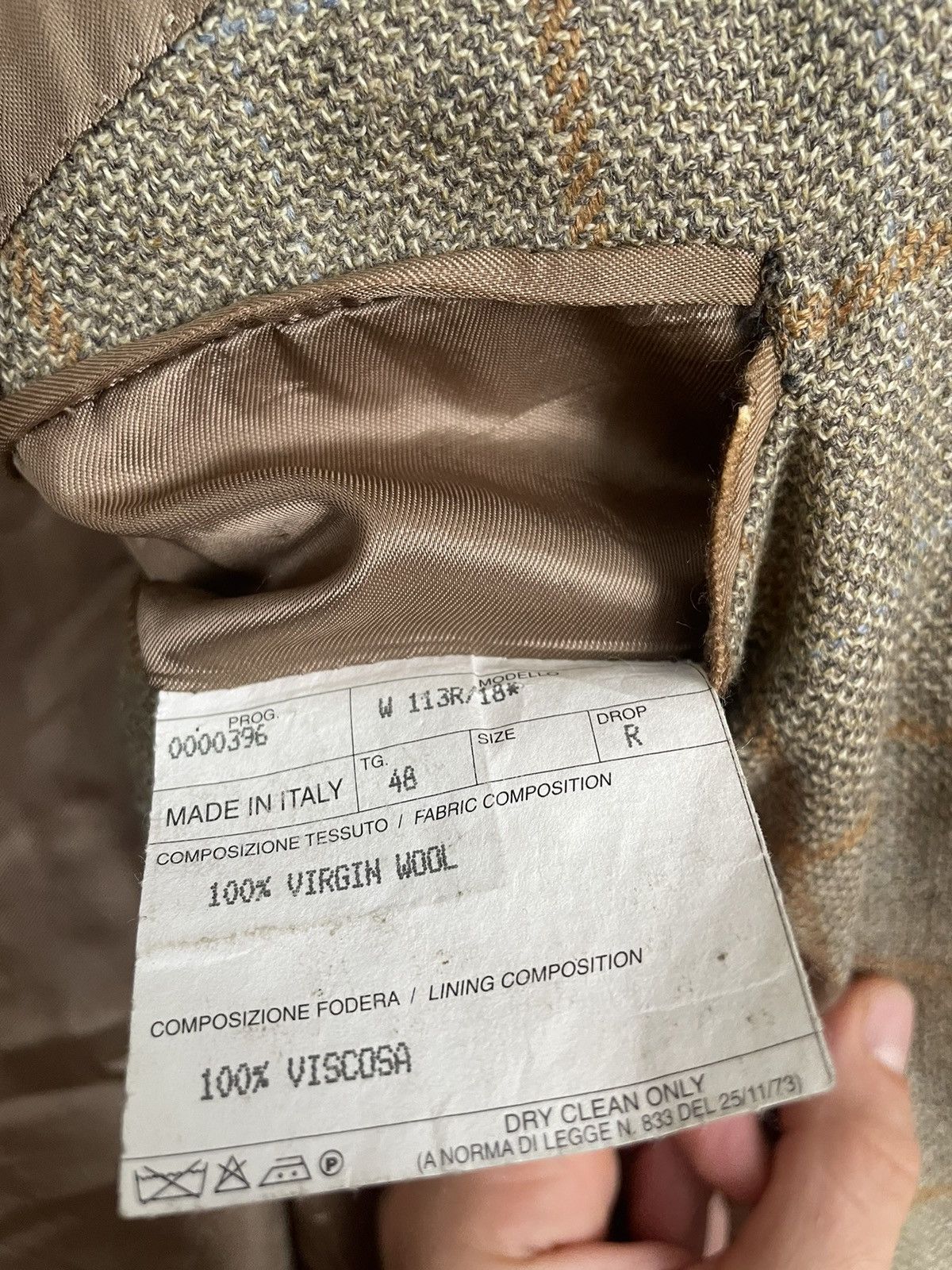Tagliatore × Vintage Tagliatore wool blazer Size 48R - 9 Thumbnail