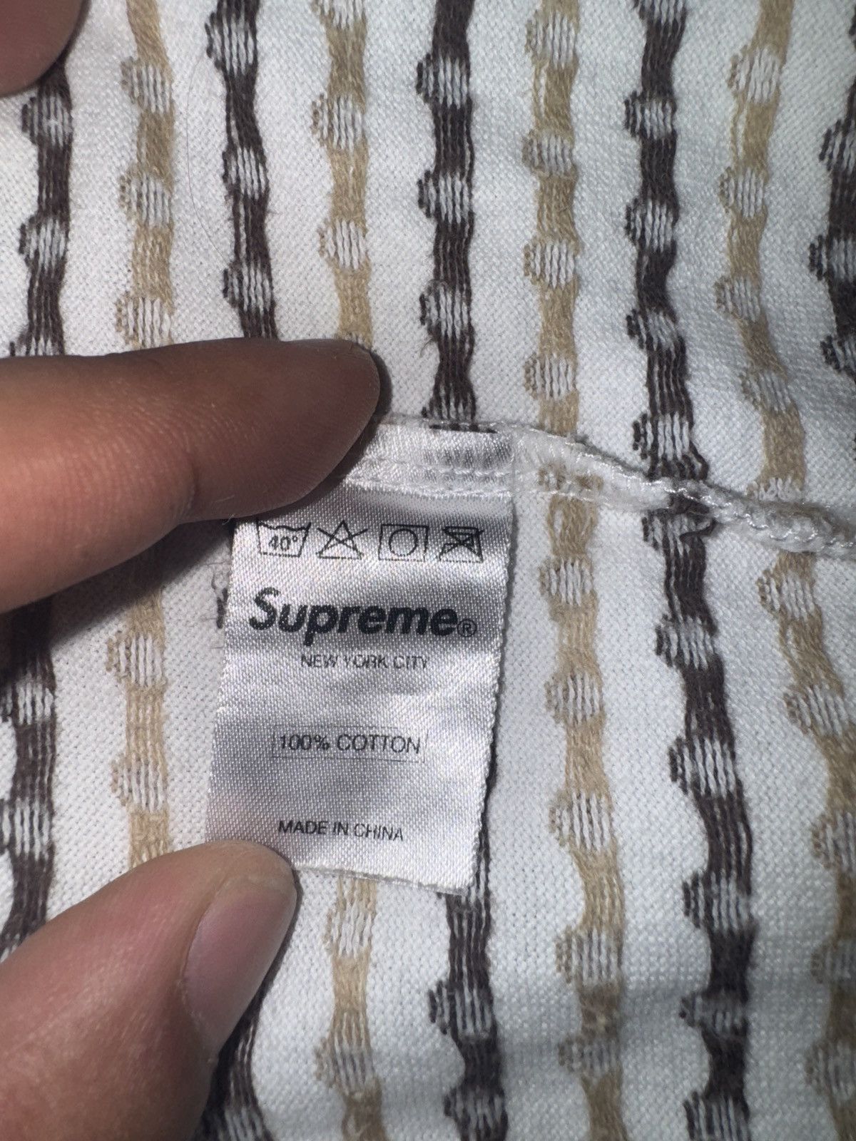 Supreme Supreme Polka Dot Long Sleeve FW09 Size US M / EU 48-50 / 2 - 13 Thumbnail
