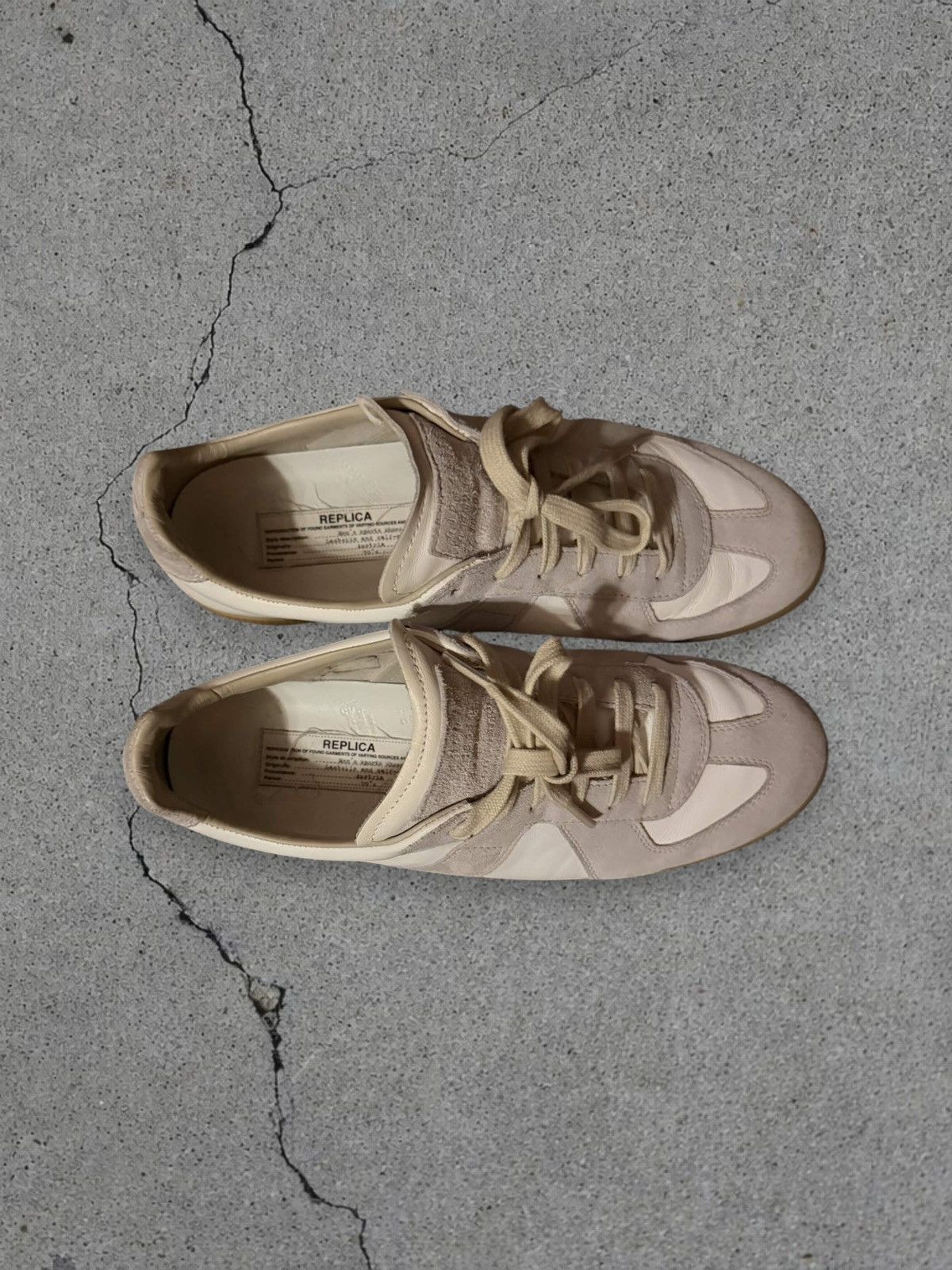 Maison Margiela Maison Margiela Gat White Size US 9 / EU 42 - 3 Thumbnail