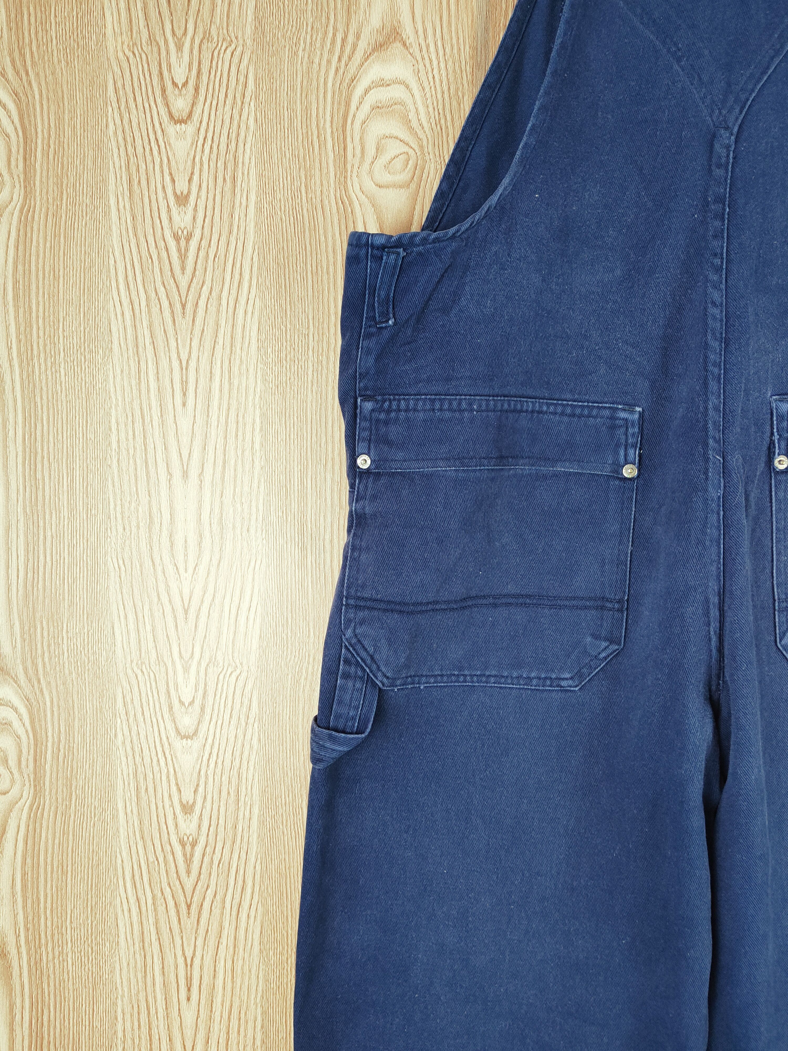 Japanese Brand × Route 66 × Vintage Route 66 Dark Blue Overalls Jumpsuits #S2733 Size 36" / US 14 / IT 50 - 14 Thumbnail