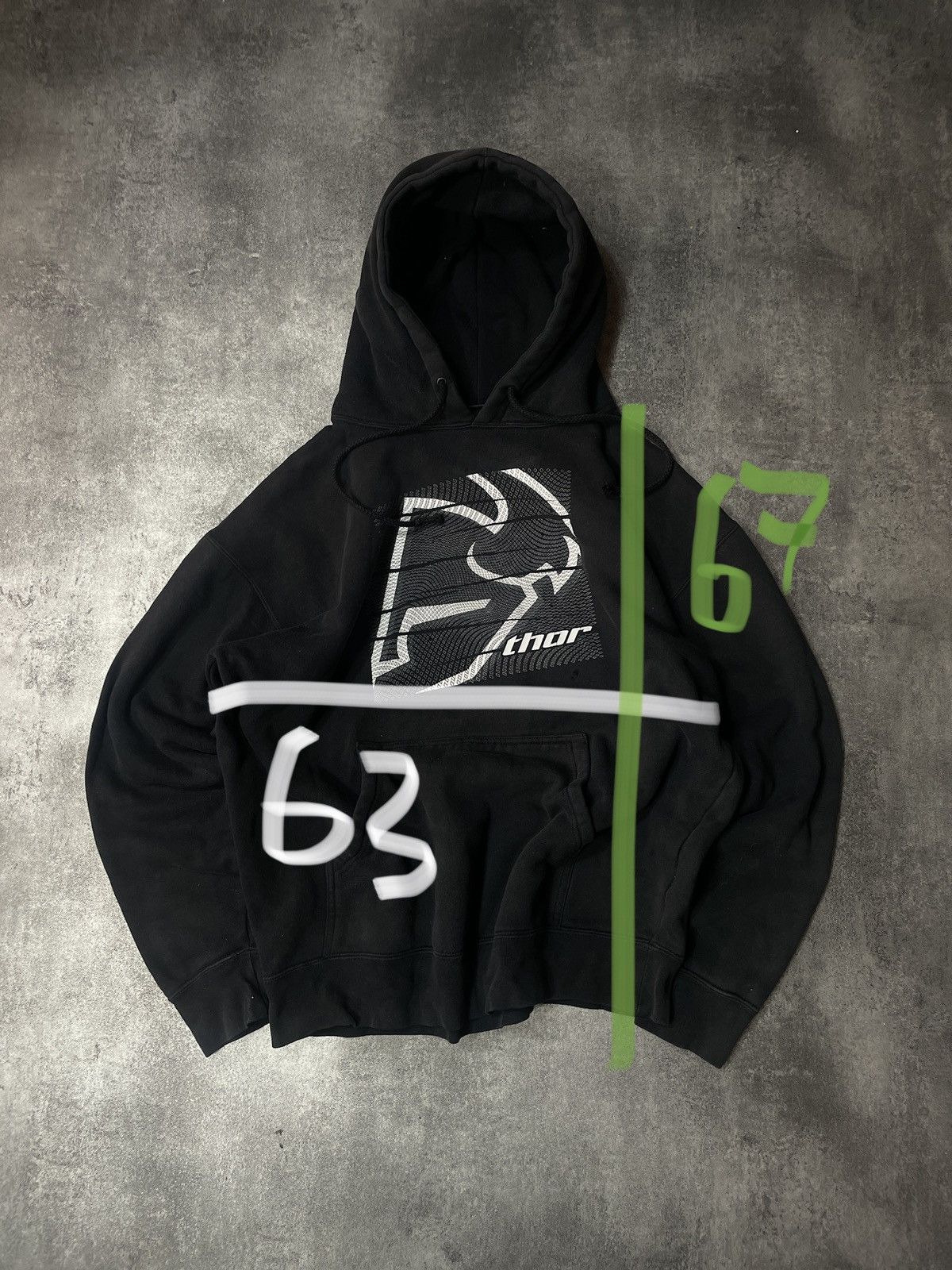 Vintage Vintage Y2K Hype Streetwear Hoodie Thor Distressed Size US S / EU 44-46 / 1 - 13 Thumbnail