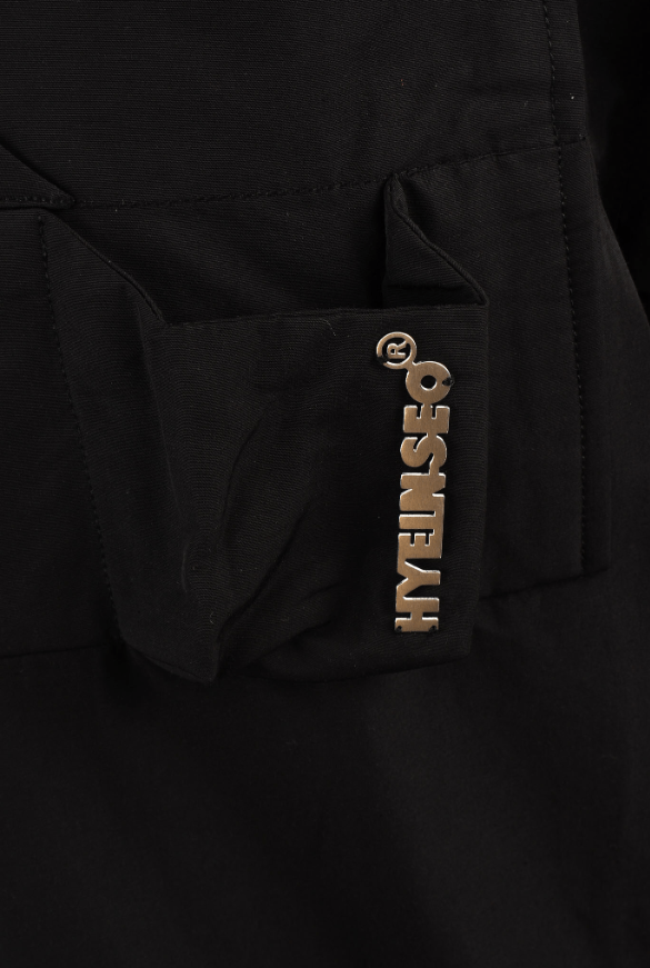 Hyein Seo Hyein Seo Classic Black Utility Trench Coat/Jacket Size L Size US L / EU 52-54 / 3 - 4 Thumbnail