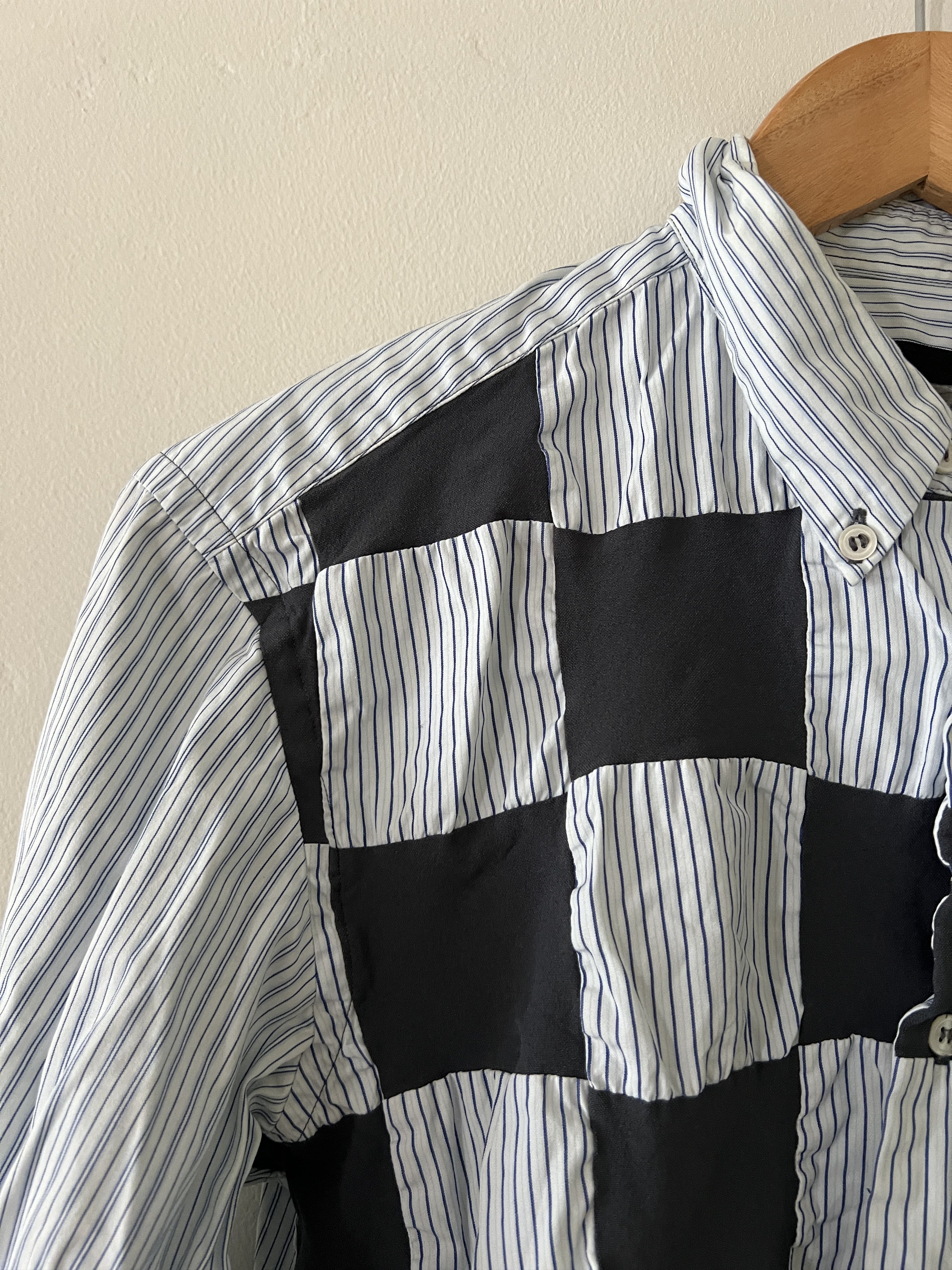 Comme des Garcons Homme Deux Comme Des Garcons, Homme Deux patchwork shirt Size US M / EU 48-50 / 2 - 6 Thumbnail
