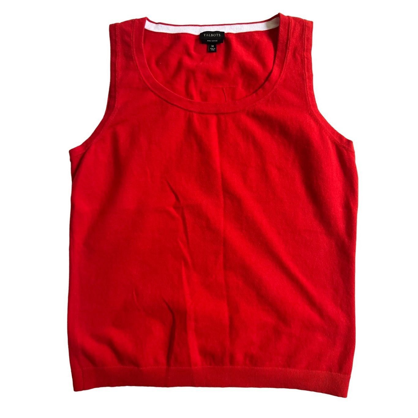 Robert Talbott Talbots Red Sweater Vest size M Size M / US 6-8 / IT 42-44 - 1 Thumbnail