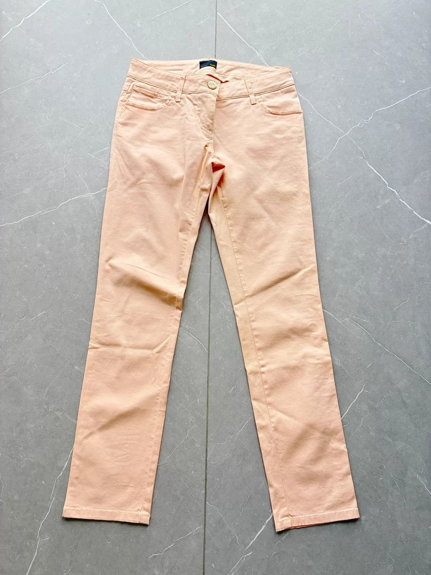 Fendi FENDI women's 36 cotton stretch casual pants Size 26" / US 2 / IT 38 - 1 Thumbnail