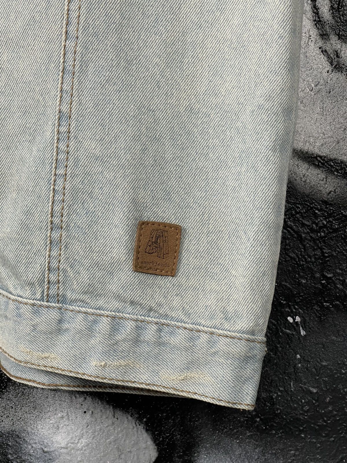 Anerkjendt Anerkjendt Though Of Denmar Blue Denim Jeans Vest Size L Size US M / EU 48-50 / 2 - 7 Thumbnail