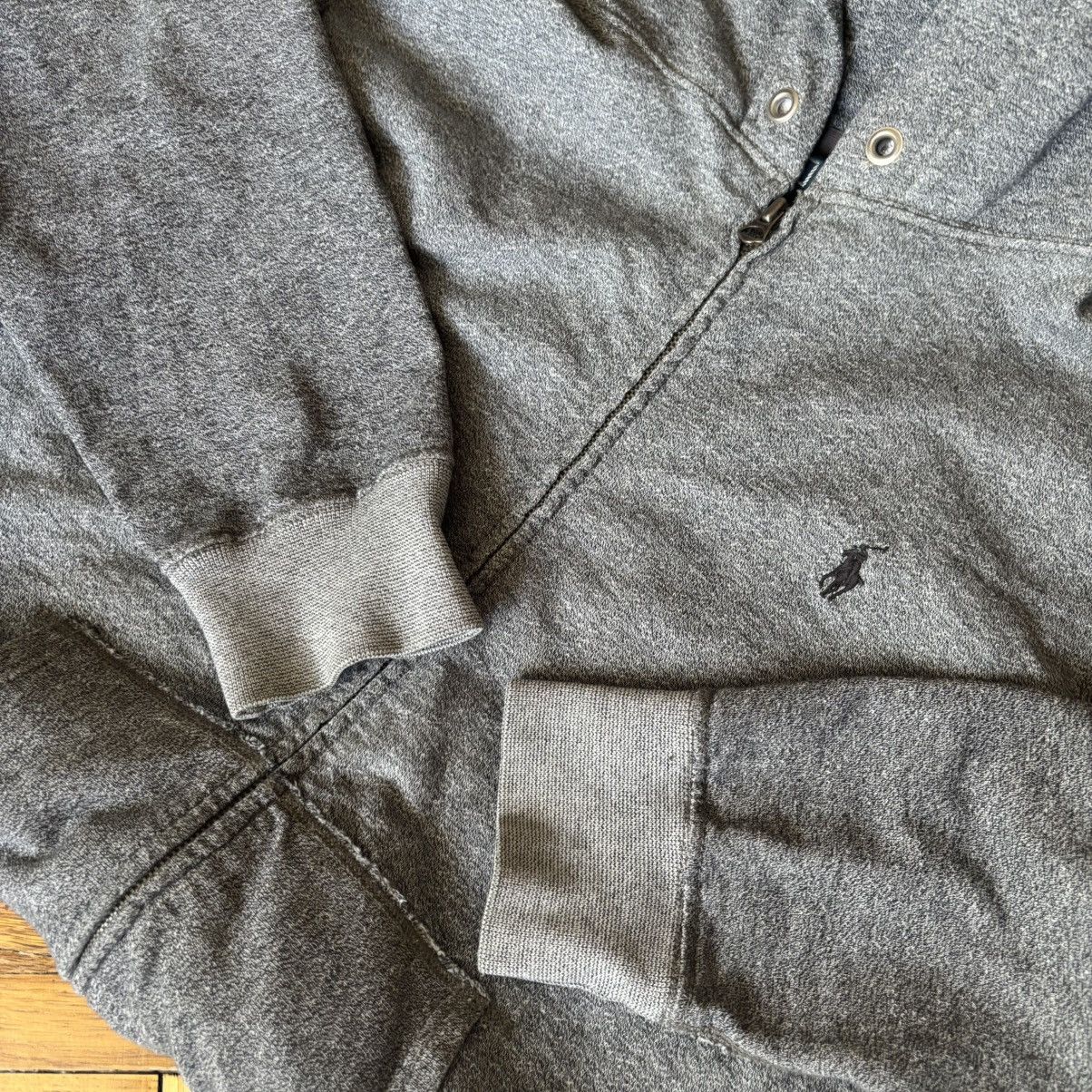 Ralph Lauren Vintage Premium 80’s Ralph Lauren Hoodie RRL Grunge Style Size US L / EU 52-54 / 3 - 3 Thumbnail
