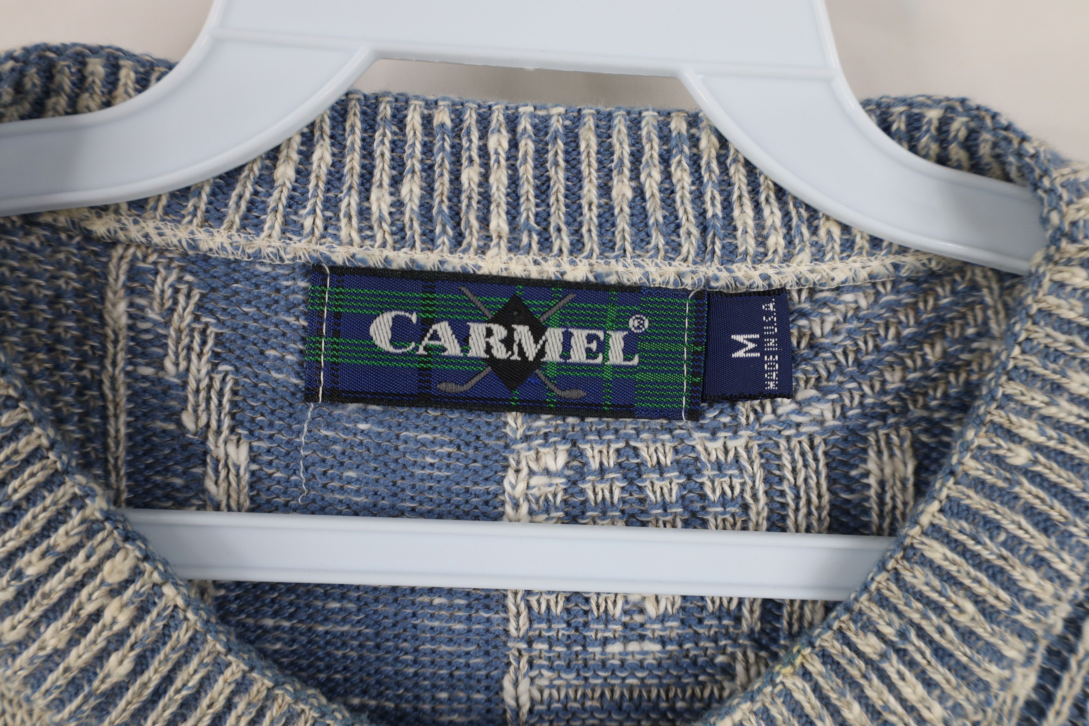 Vintage Vintage 90s Streetwear Golf All Over Print Knit Sweater USA Size US M / EU 48-50 / 2 - 9 Thumbnail