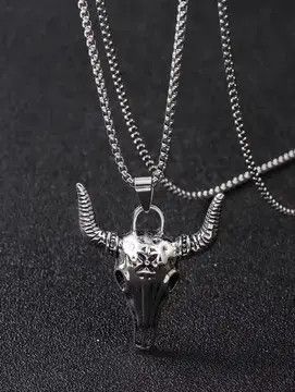 Japanese Brand Bull Head Charm Necklace Size ONE SIZE - 2 Thumbnail