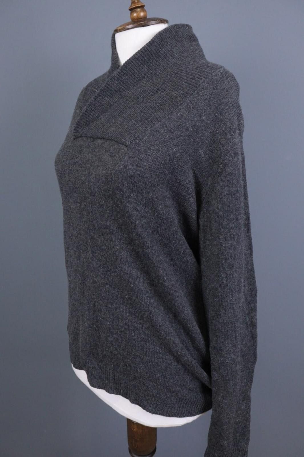 Zadig & Voltaire Zadig & Voltaire Dolcfge Gray Wool Swetshirt Sweater Size S Size S / US 4 / IT 40 - 6 Thumbnail