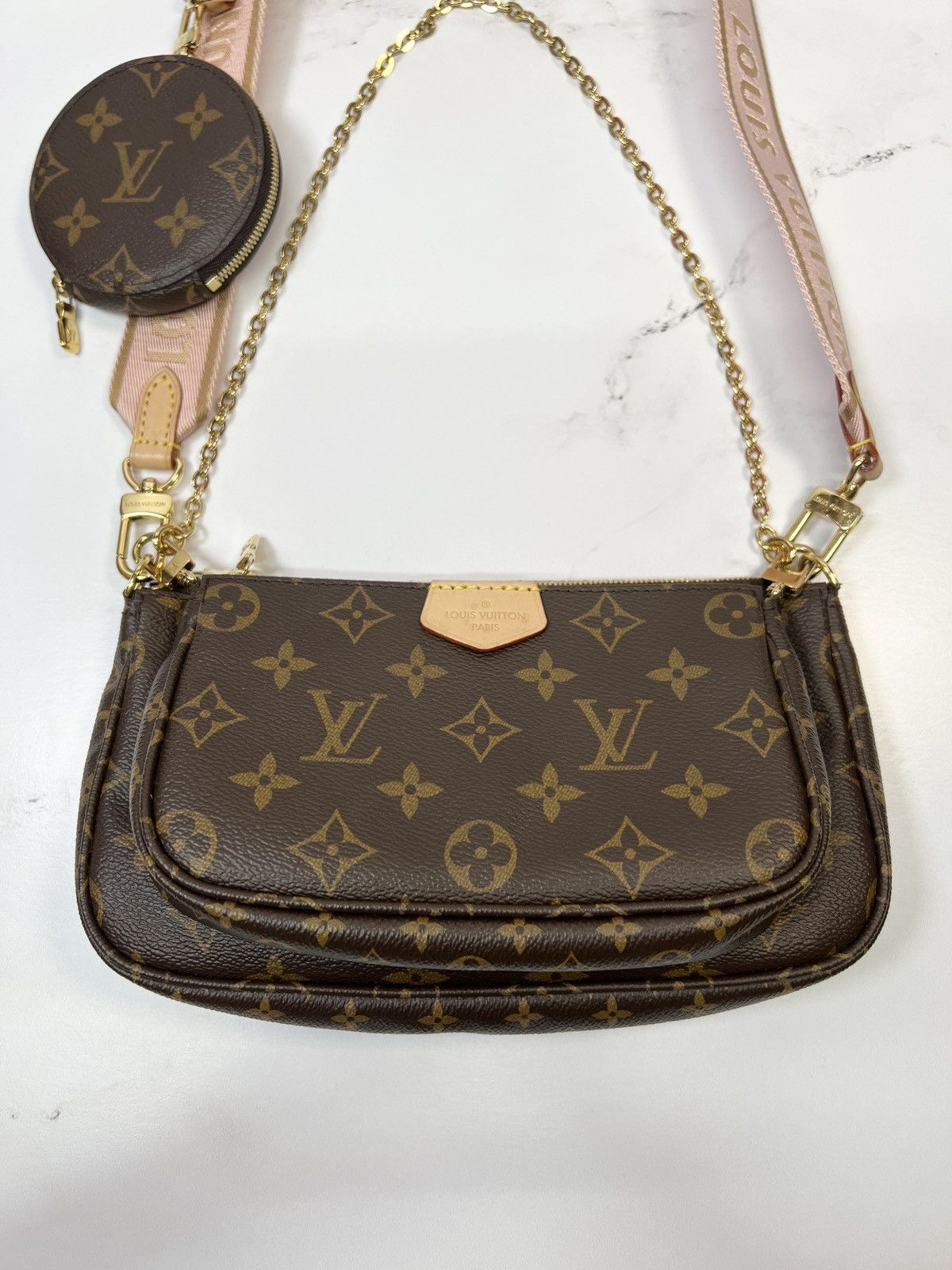 Louis Vuitton LV Louis Vuitton Multi Pochette Accesoires Bag Purse Size ONE SIZE - 3 Thumbnail