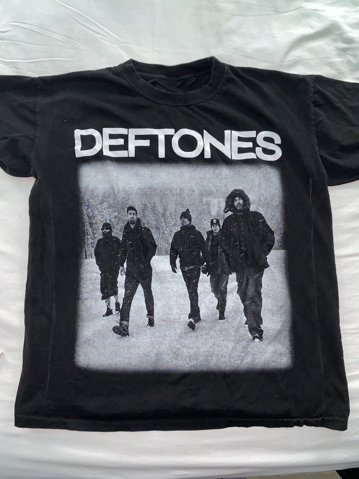 Band Tees Deftones Band T-shirt for Men Women Fans Deftones Band Tee Size US XL / EU 56 / 4 - 2 Thumbnail