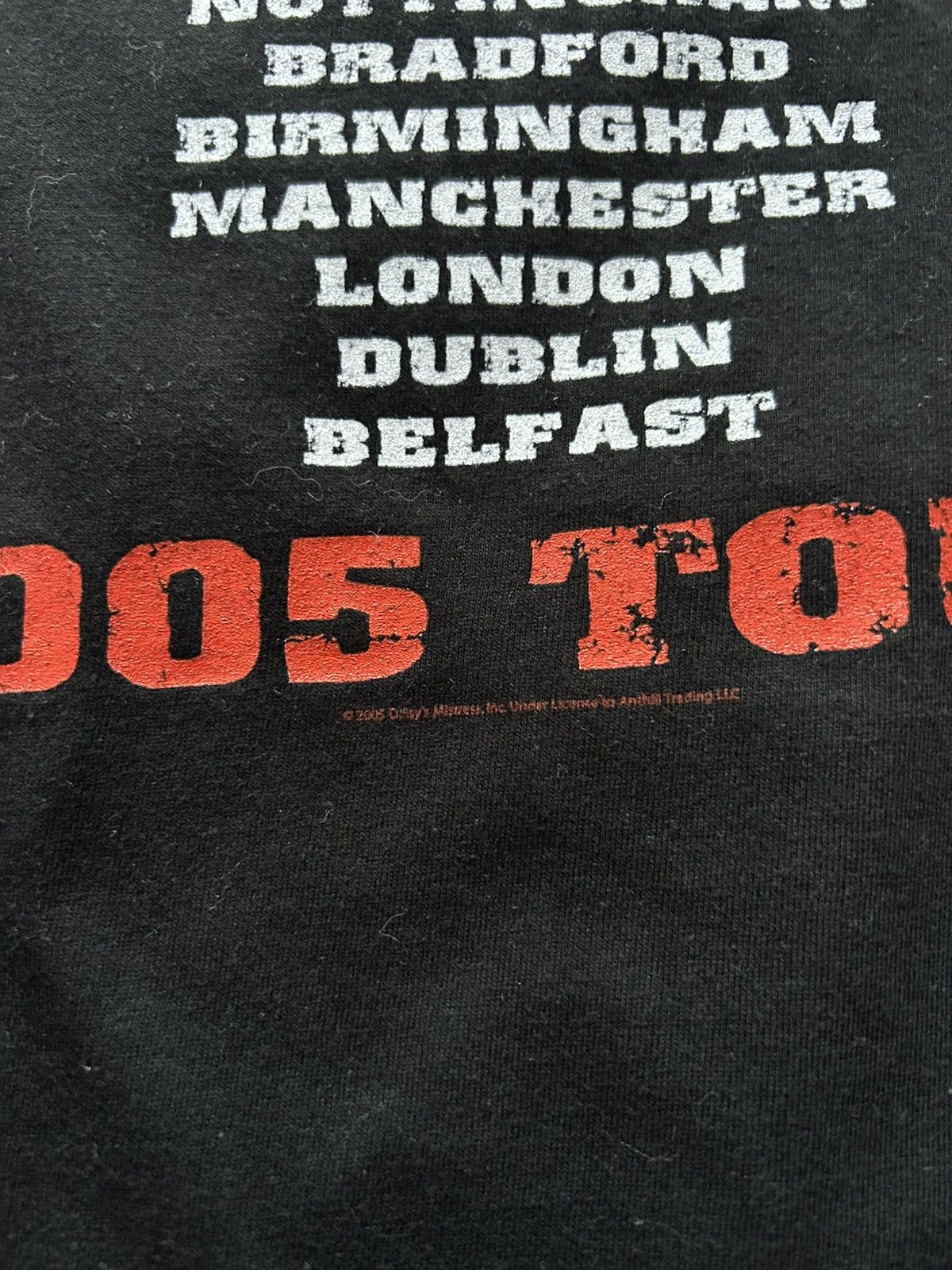 Band Tees Vintage Blondie 2005 Rock Music Band Tour T Shirt Size M Size US M / EU 48-50 / 2 - 7 Thumbnail