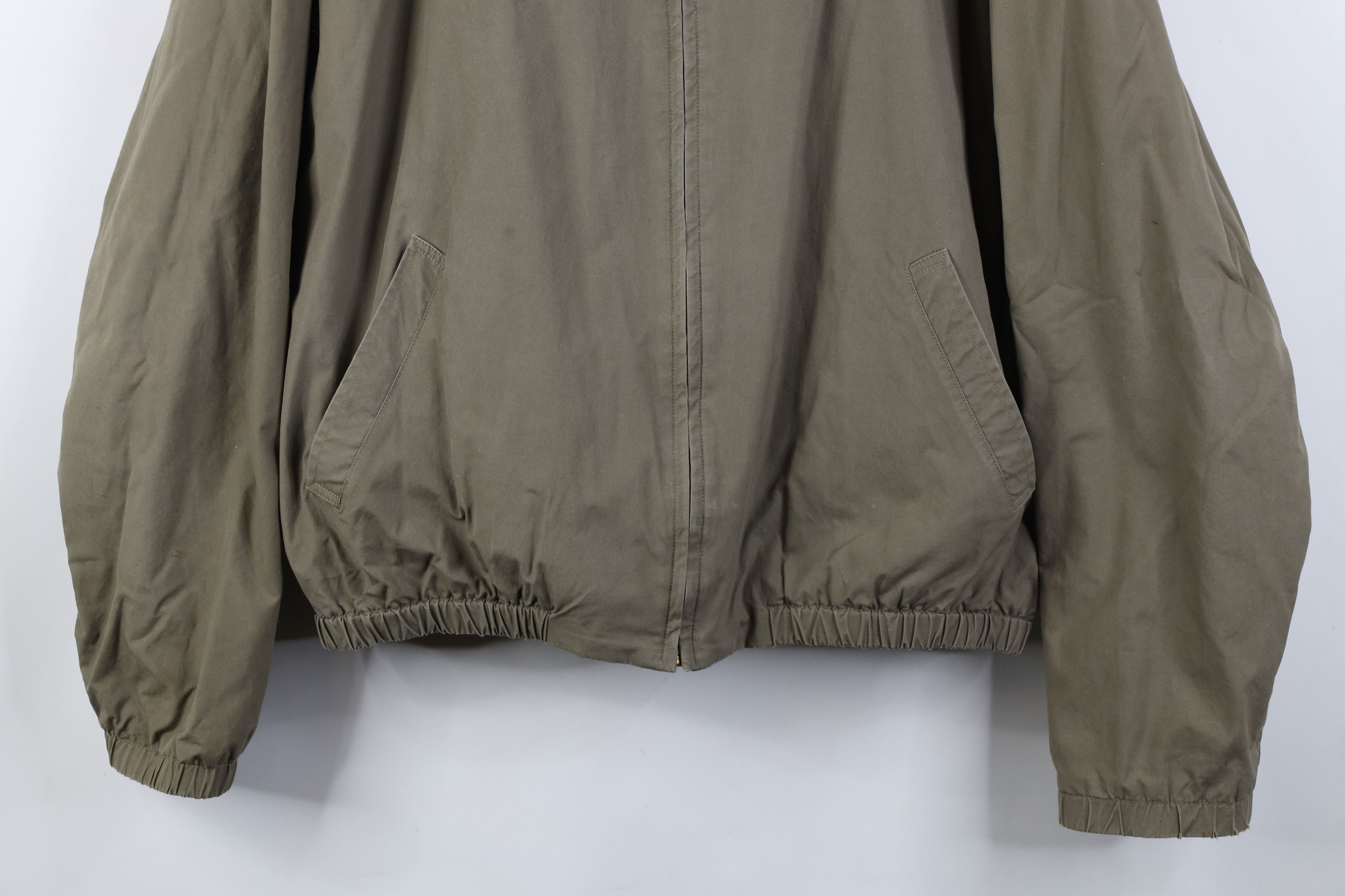 Ralph Lauren Vintage 70s 80s Ralph Lauren Lined Bomber Jacket Beige USA Size US L / EU 52-54 / 3 - 3 Thumbnail