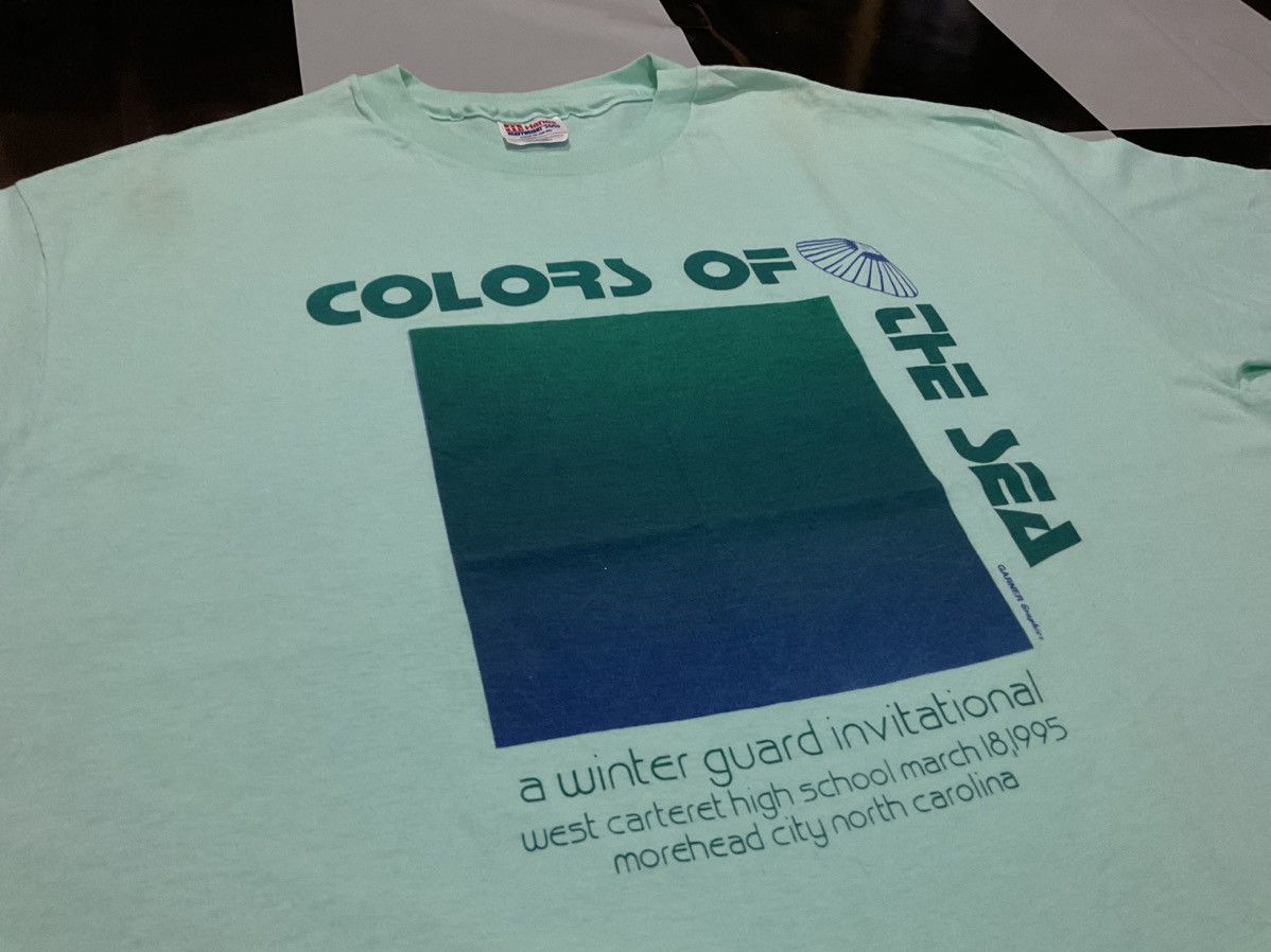 🔥 Vintage Colors Of The Sea Shirt 90s