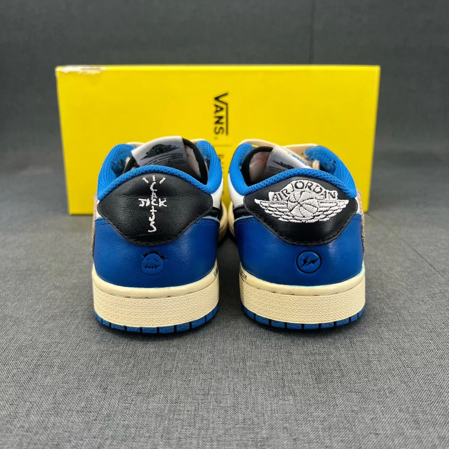 Nike Air Jordan 1 Low TS 2.0 Lightning Reverse Swoosh Women's 38 Size US 7 / IT 37 - 6 Thumbnail