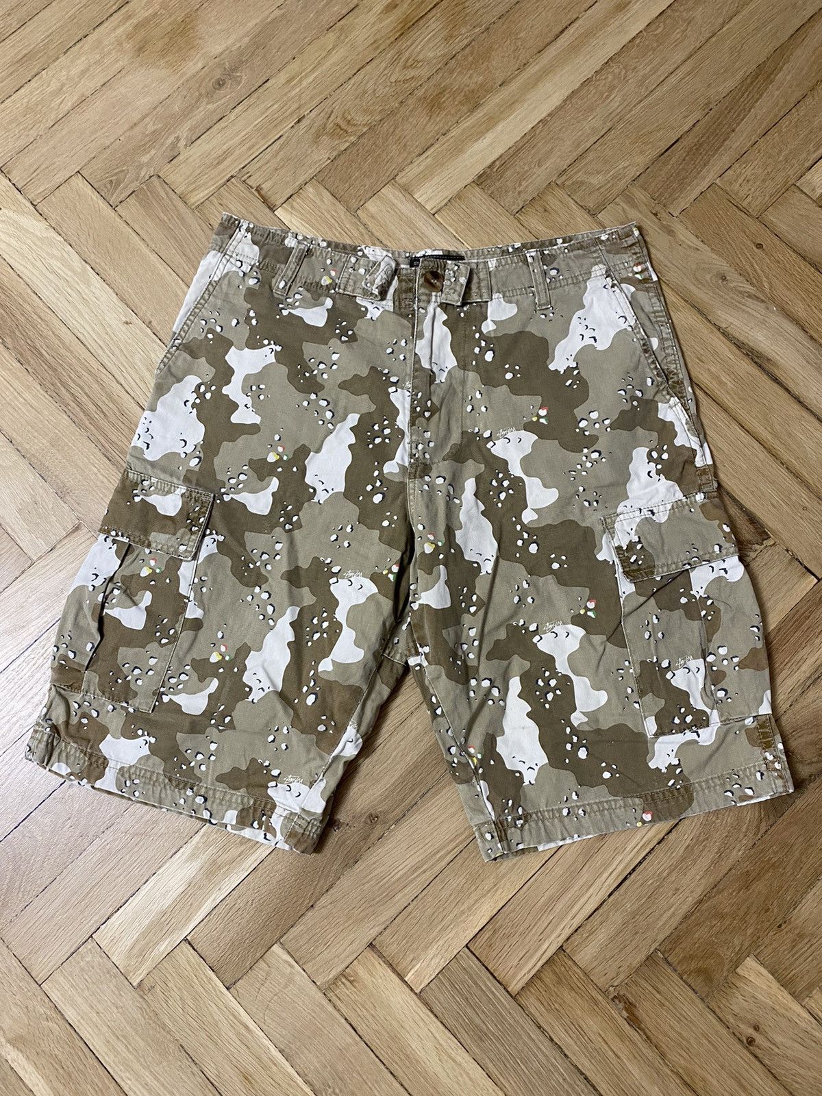 image of Stussy Camo Shorts, Men's (Size 30)