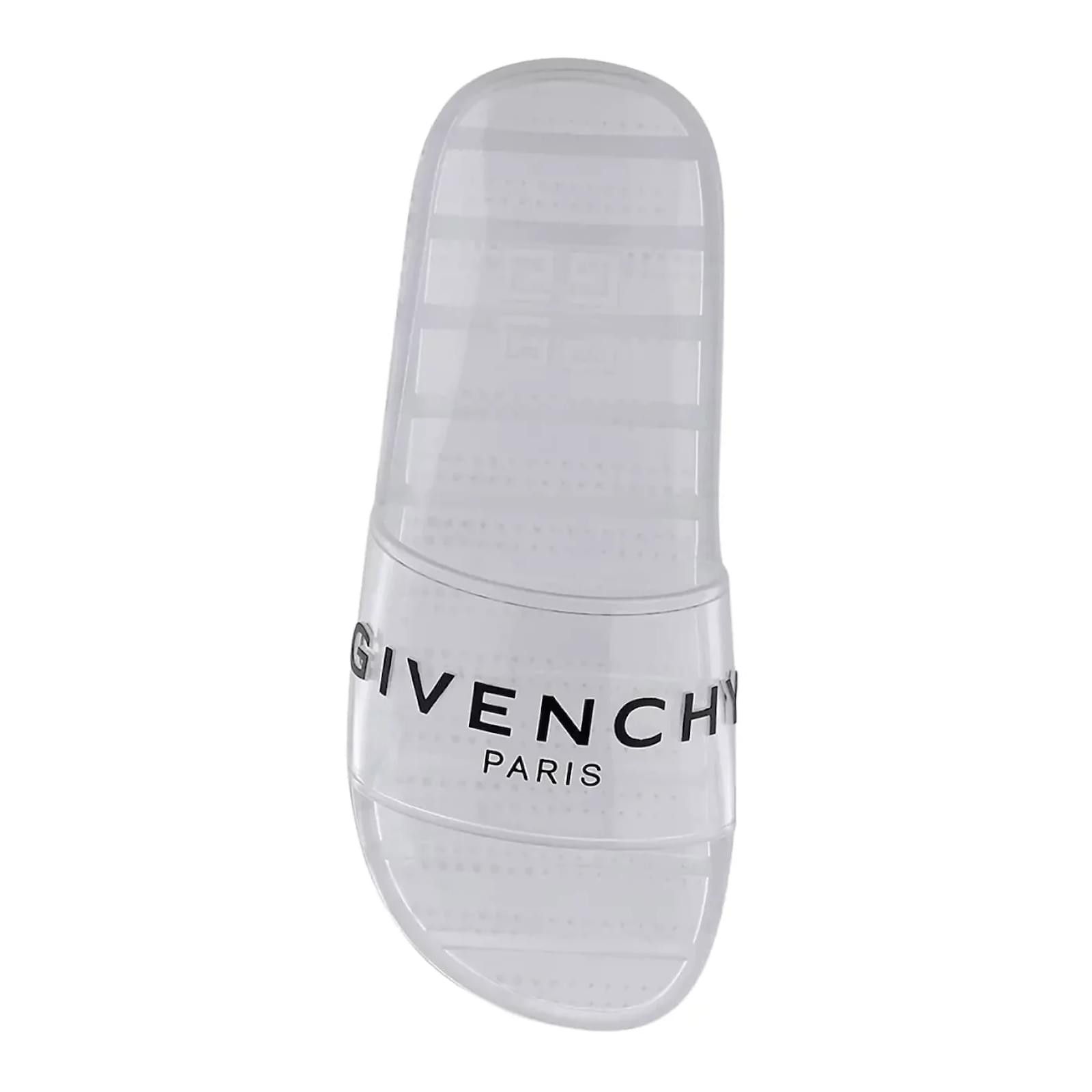 Givenchy o1loc1c0724 Transparent Sandals in White Size US 10 / IT 40 - 5 Thumbnail