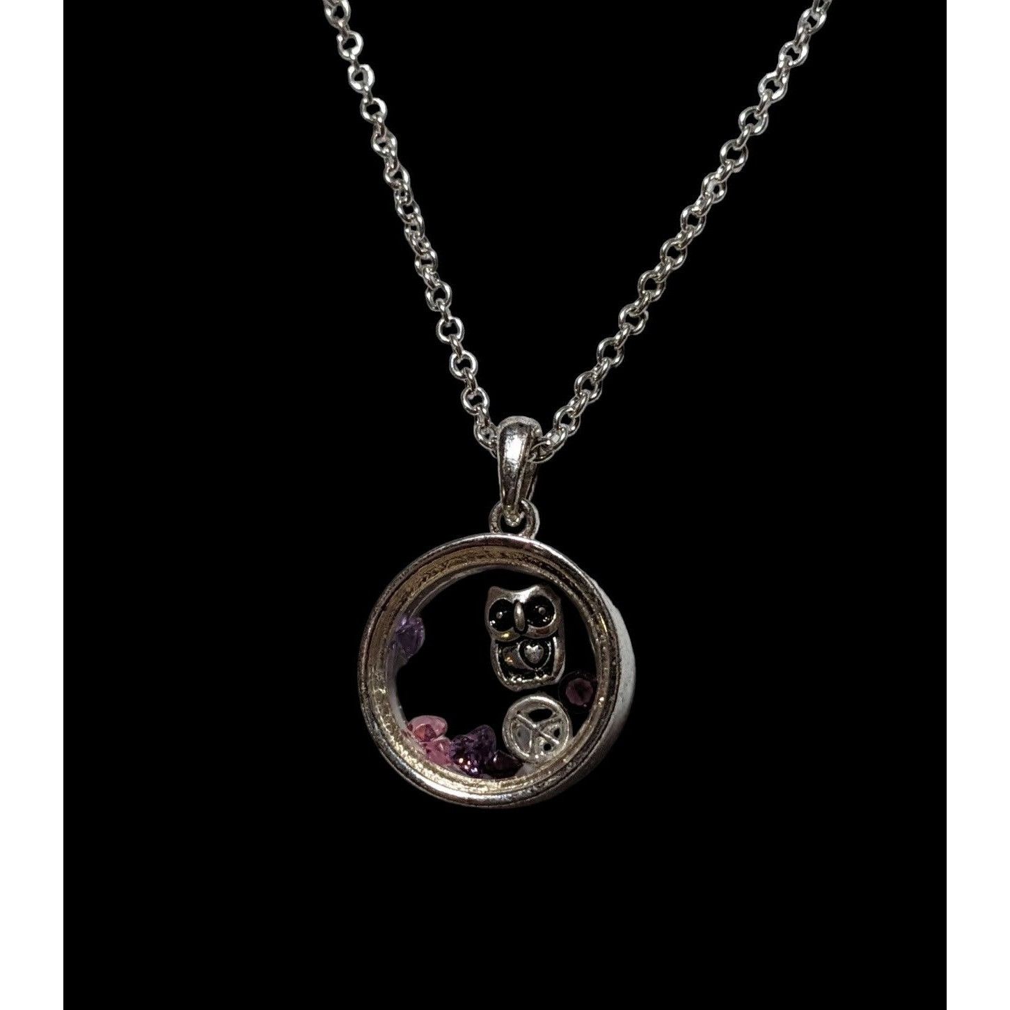 Other Owl Floating Locket Necklace Size ONE SIZE - 10 Thumbnail