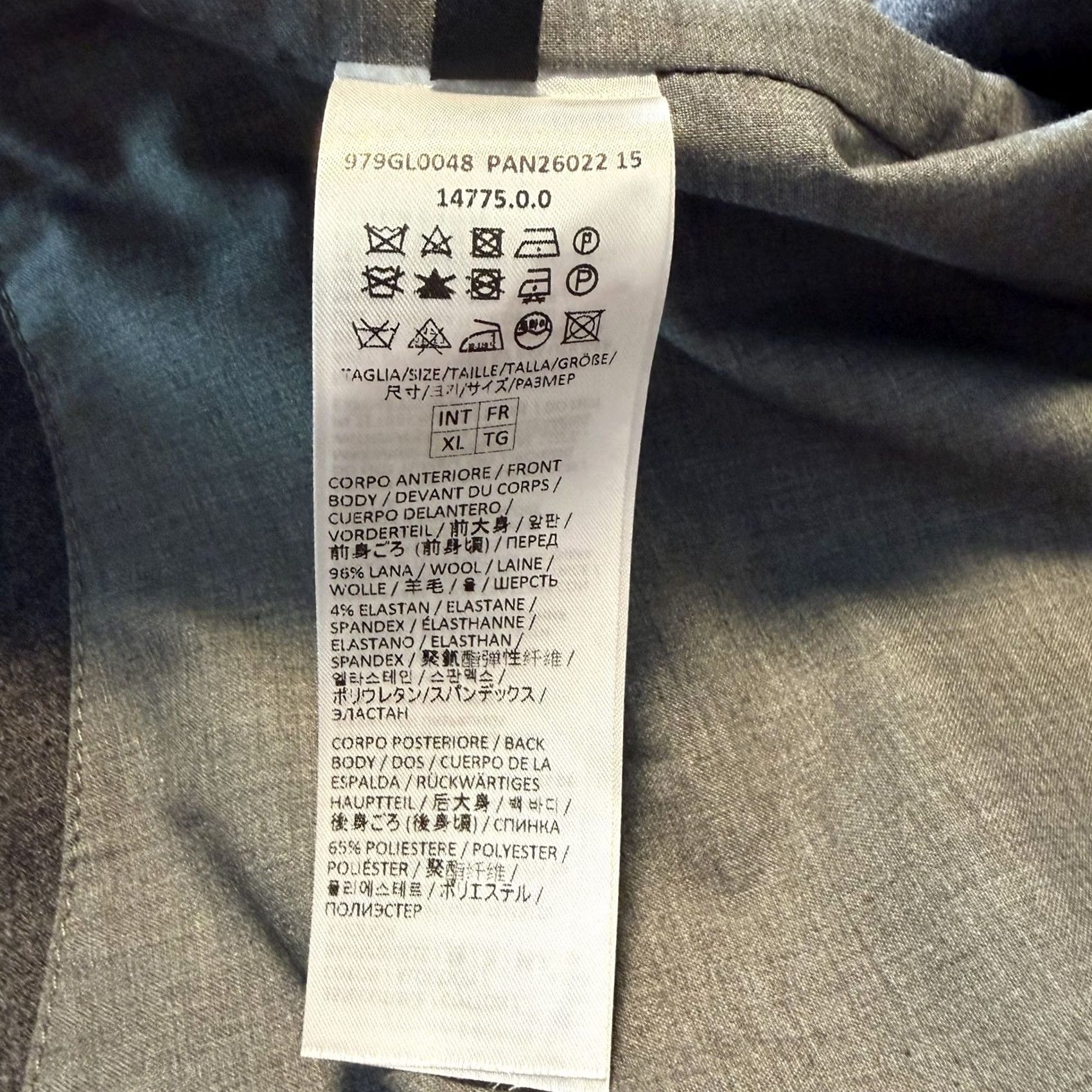 Eleventy ELEVENTY Vest Front Button Front Mens XL Gray WOOL Stretch NEW Vest Mens XL Gray Wool Spandex Regular Solid Italy Brand ELEVENTY VINTAGE? Size US XL / EU 56 / 4 - 6 Thumbnail