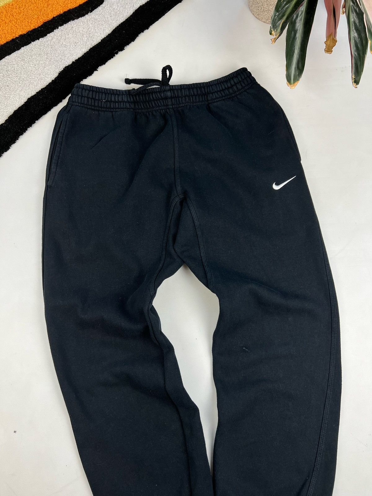 Nike × Vintage Vintage Y2K Nike Small Logo Heavy Cotton Sweatpants Size US 32 / EU 48 - 7 Thumbnail
