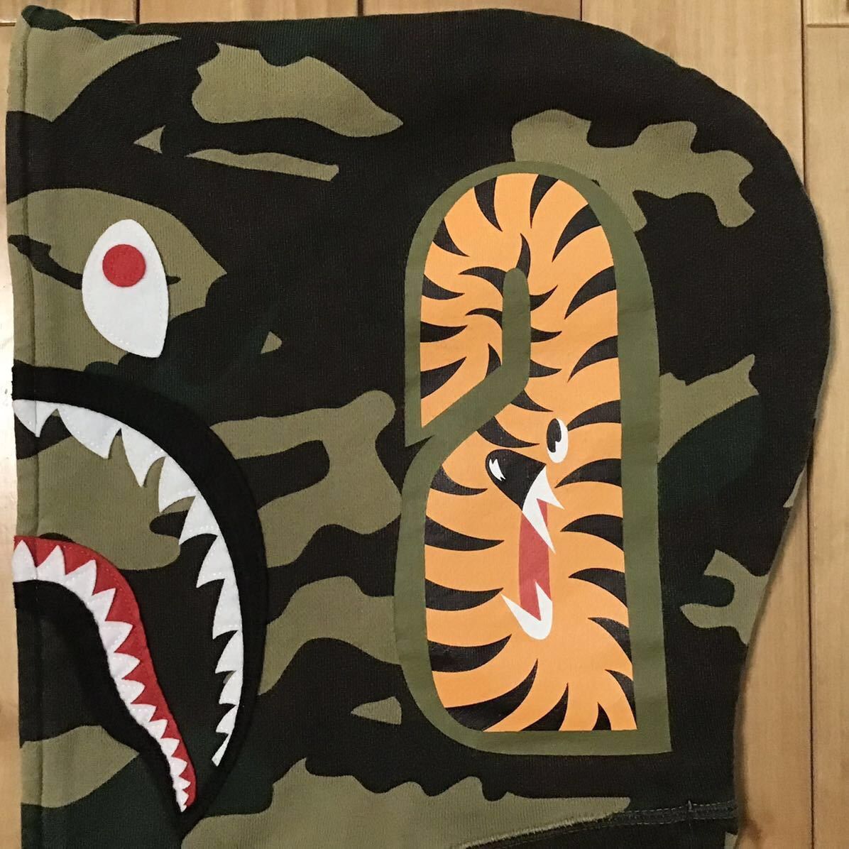 Bape × Nigo BAPE Shark full zip hoodie woodland camo a bathing ape NIGO Size US L / EU 52-54 / 3 - 5 Thumbnail