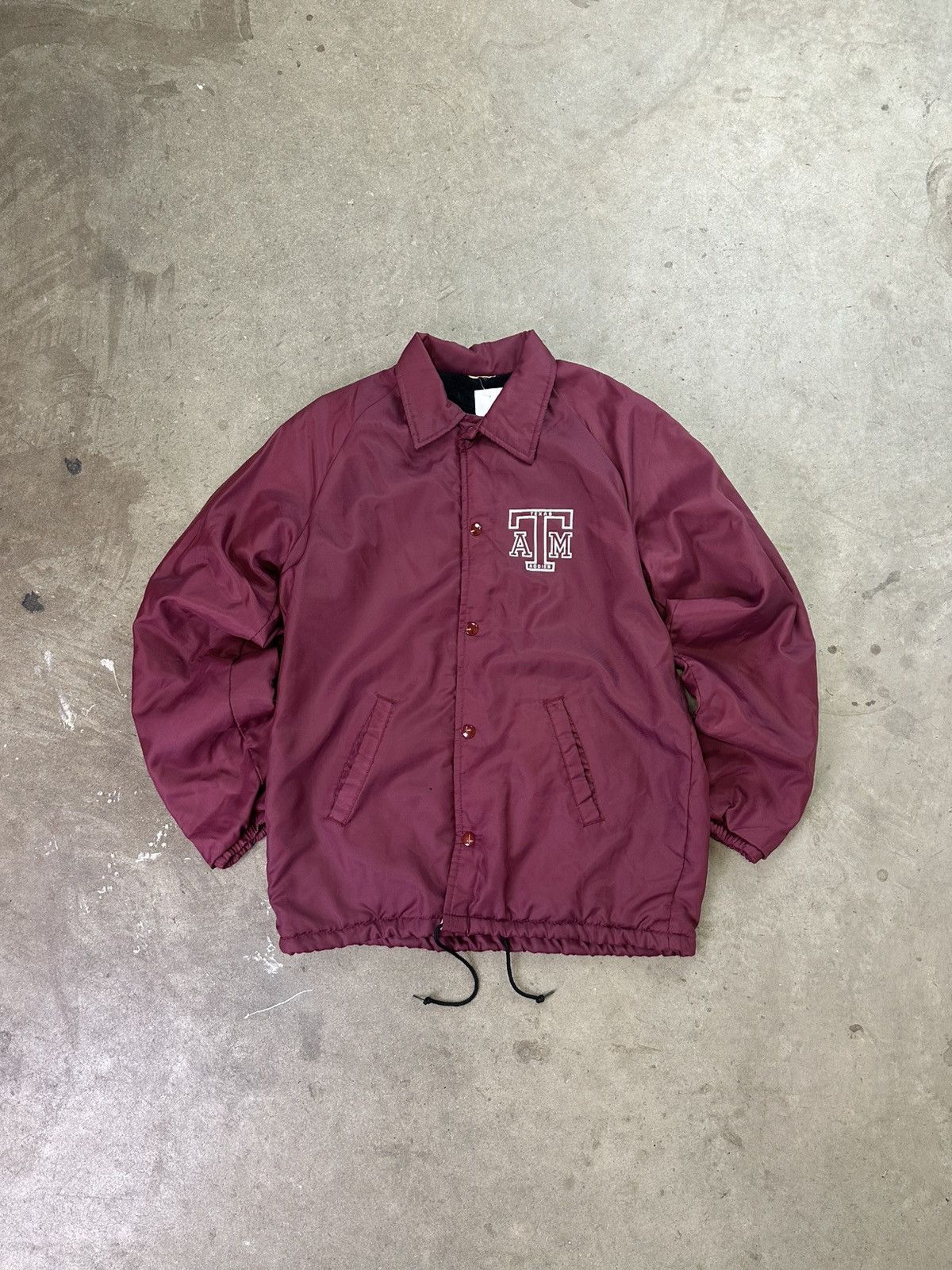 Vintage Vintage Texas A&M Aggies Coaches Jacket Small 80s Size US S / EU 44-46 / 1 - 1 Thumbnail