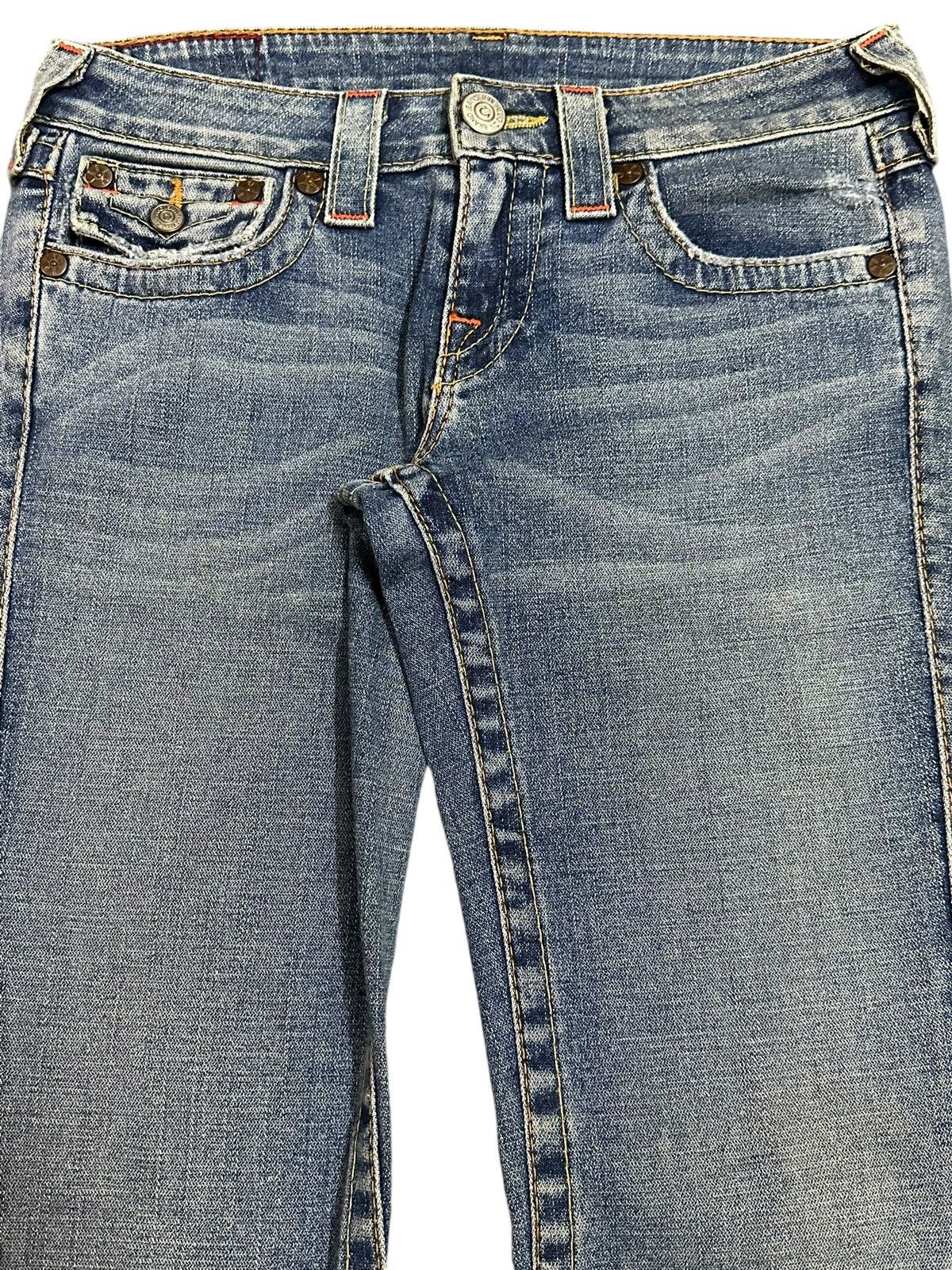 Japanese Brand Vintage Made in USA True Religion Bootcut Bell Bottom Jeans Size US 28 / EU 44 - 4 Thumbnail