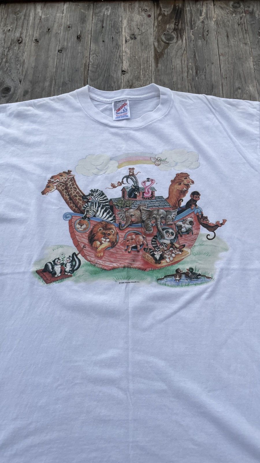 Vintage Vintage 90s Noah Art Tee Size US L / EU 52-54 / 3 - 1 Thumbnail