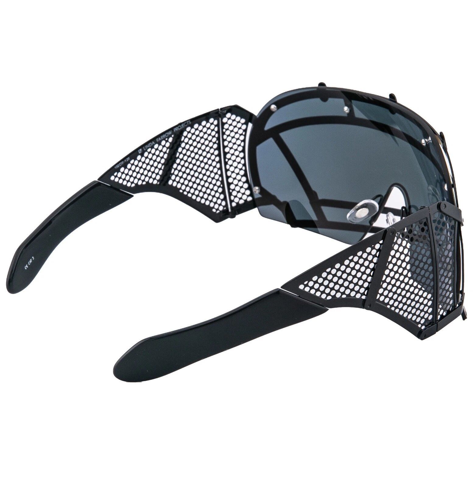 Linda Farrow KTZ Linda Farrow Football Helmet Mask Sunglasses Black KTZ1 Size ONE SIZE - 2 Thumbnail