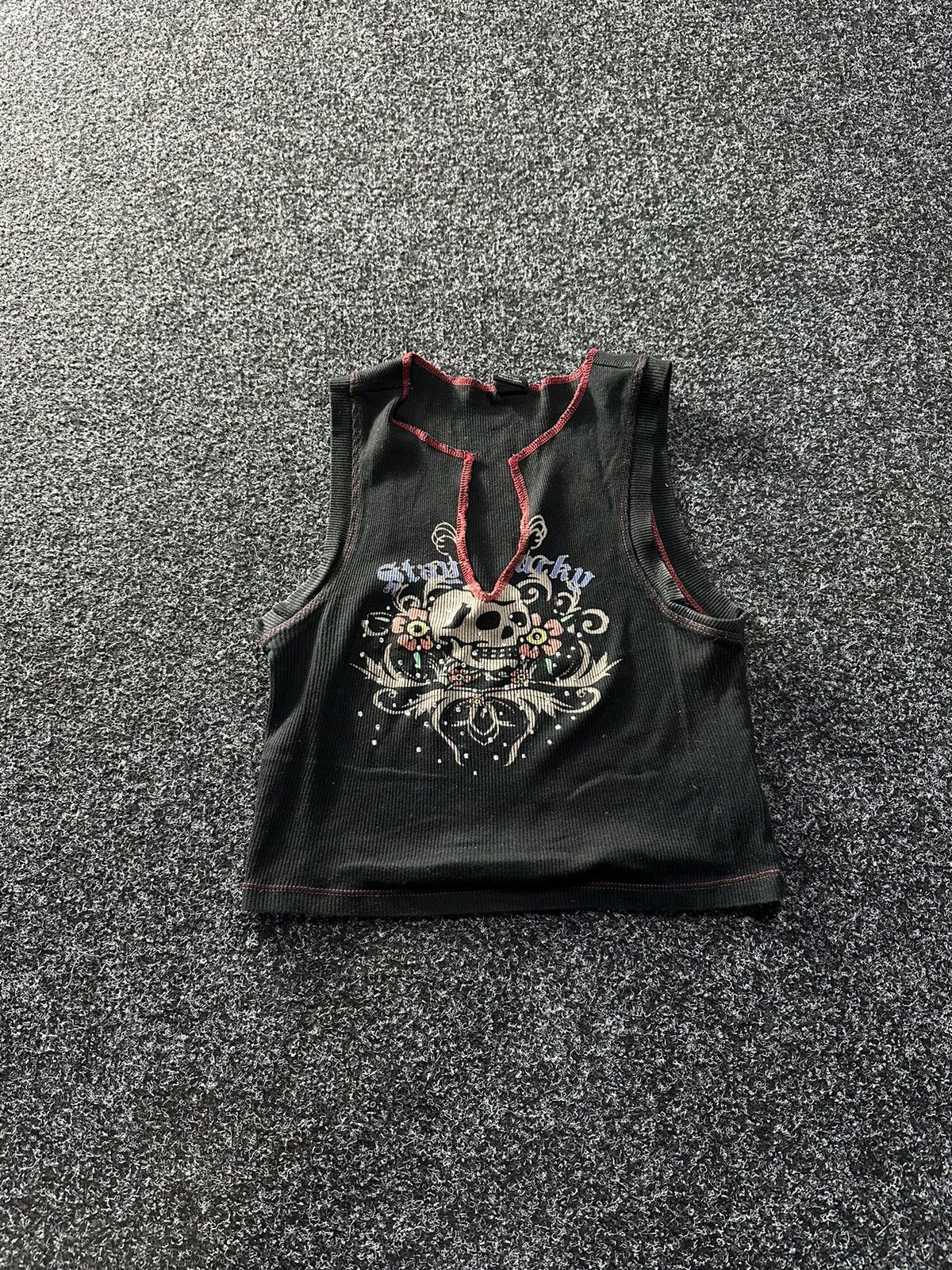 Designer × Ed Hardy ❗️Vintage Ed Hardy STYLE tiger big True Love Logo Women Tee Size S / US 4 / IT 40 - 1 Thumbnail