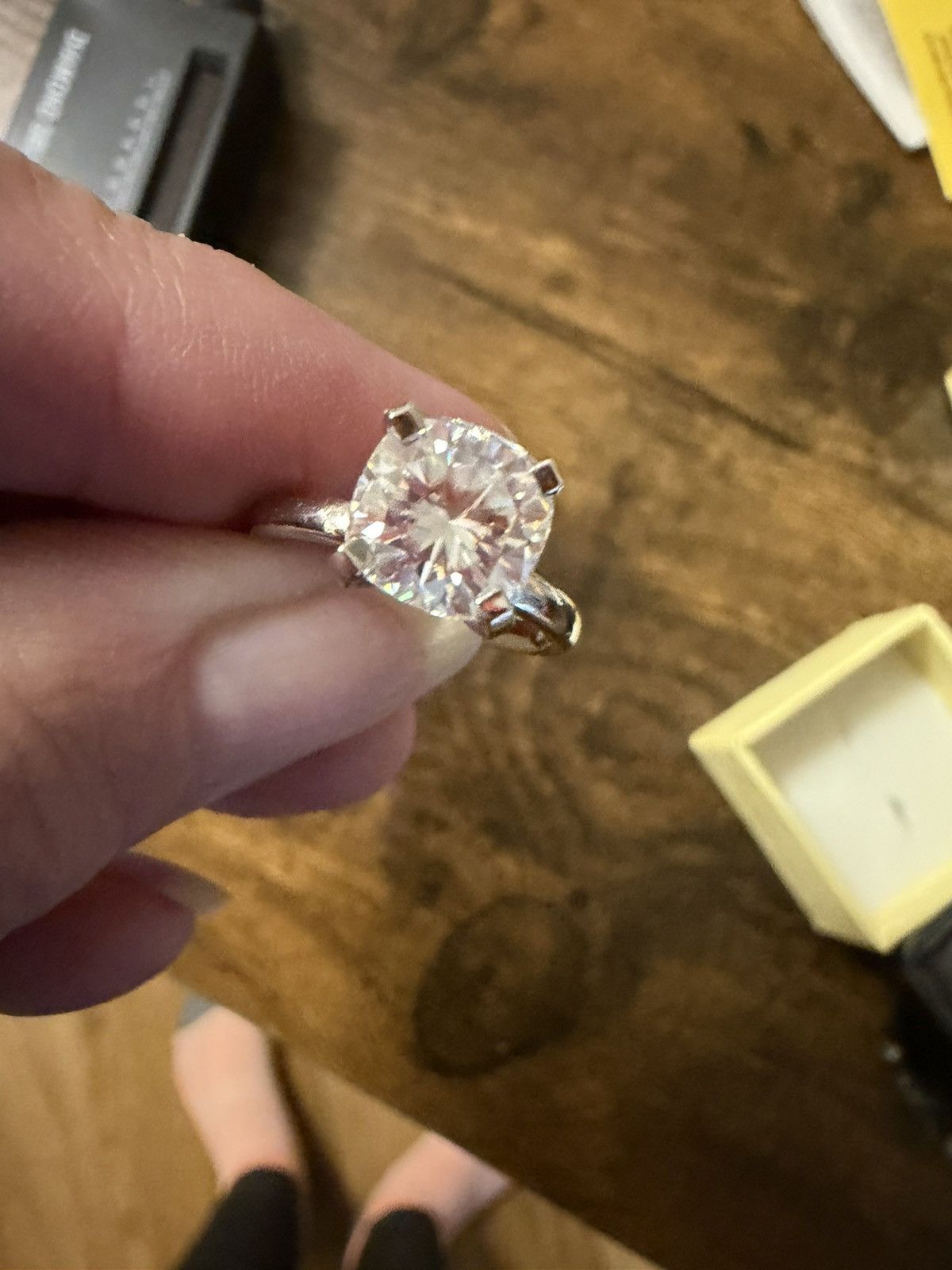 Other Certified 14kt white gold cushion cut 2.60 carat diamond Size ONE SIZE - 1 Thumbnail