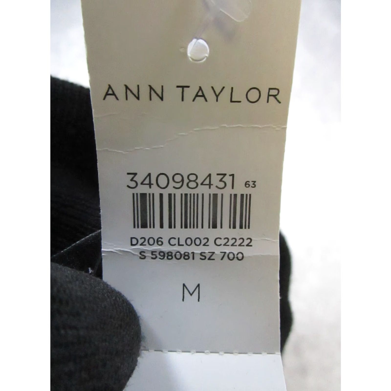 Ann Taylor VINTAGE Ann Taylor Vest Shirt Womens M Black Knit Mock Neck Sleeveless Sweater Casual Womens Size M / US 6-8 / IT 42-44 - 4 Thumbnail