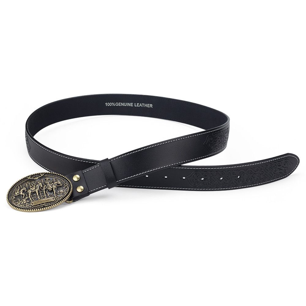Designer Future Vintage Belt Riveted Belts Menswear Accessories Size ONE SIZE - 4 Thumbnail