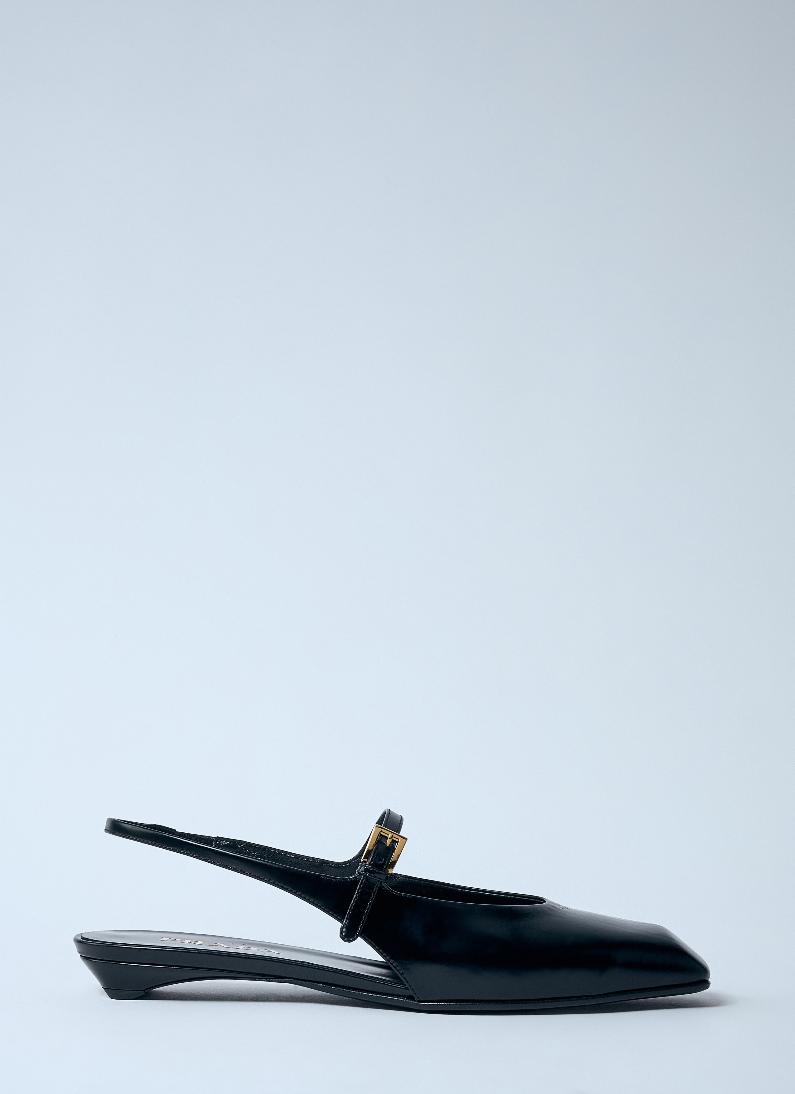 Prada Leather Slingback Ballerina Pumps Size US 8 / IT 38 - 1 Thumbnail