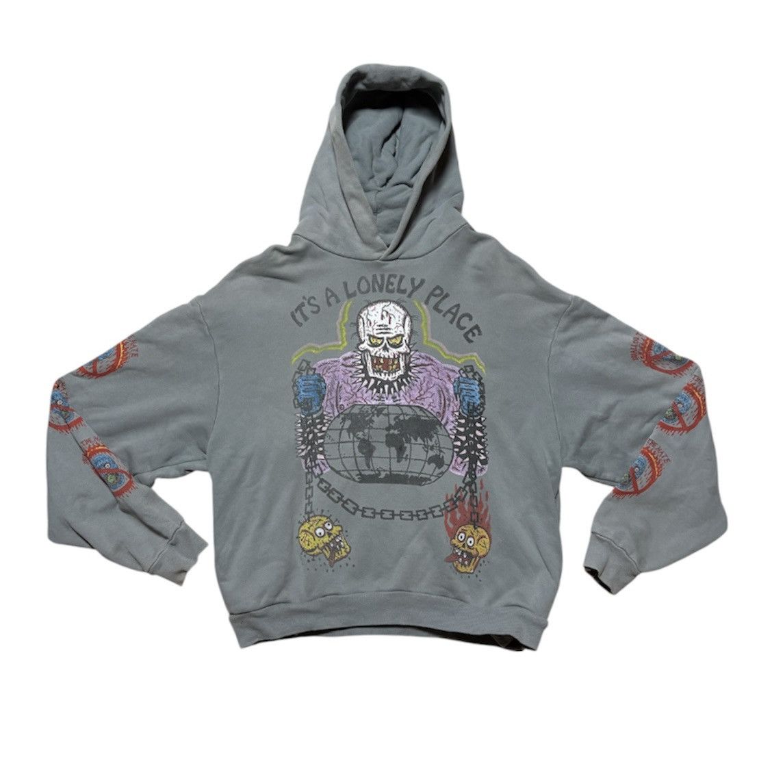 Yeezy YEEZY SEASON 6 XXXTENTACION IT'S A LONELY PLACE HOODIE Size US M / EU 48-50 / 2 - 6 Thumbnail
