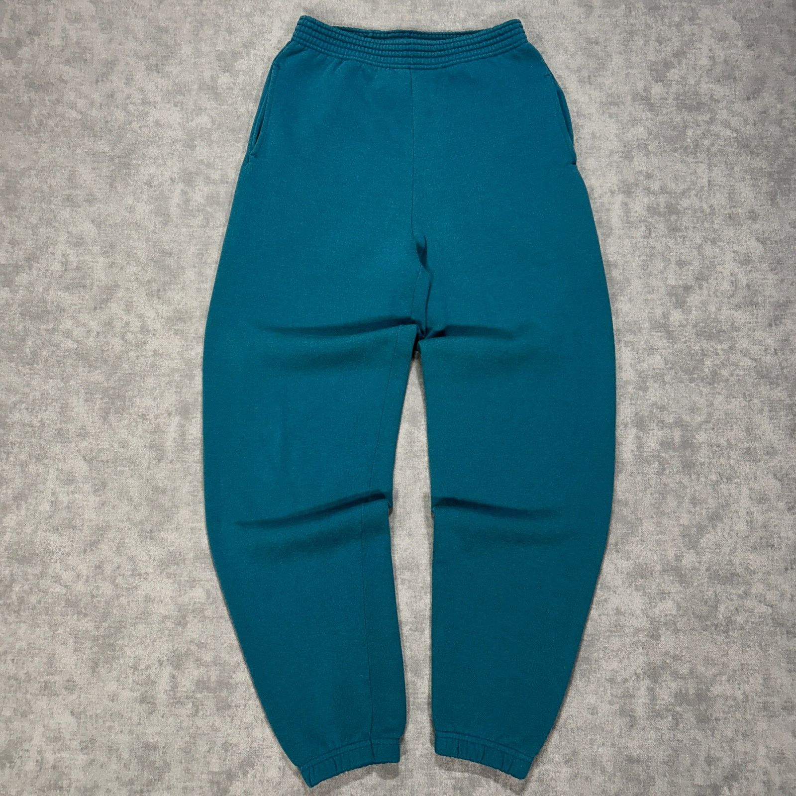 Vintage VTG 90s Discus Sport teal athleisure casual sweatpants wms M Size US 28 / EU 44 - 1 Thumbnail