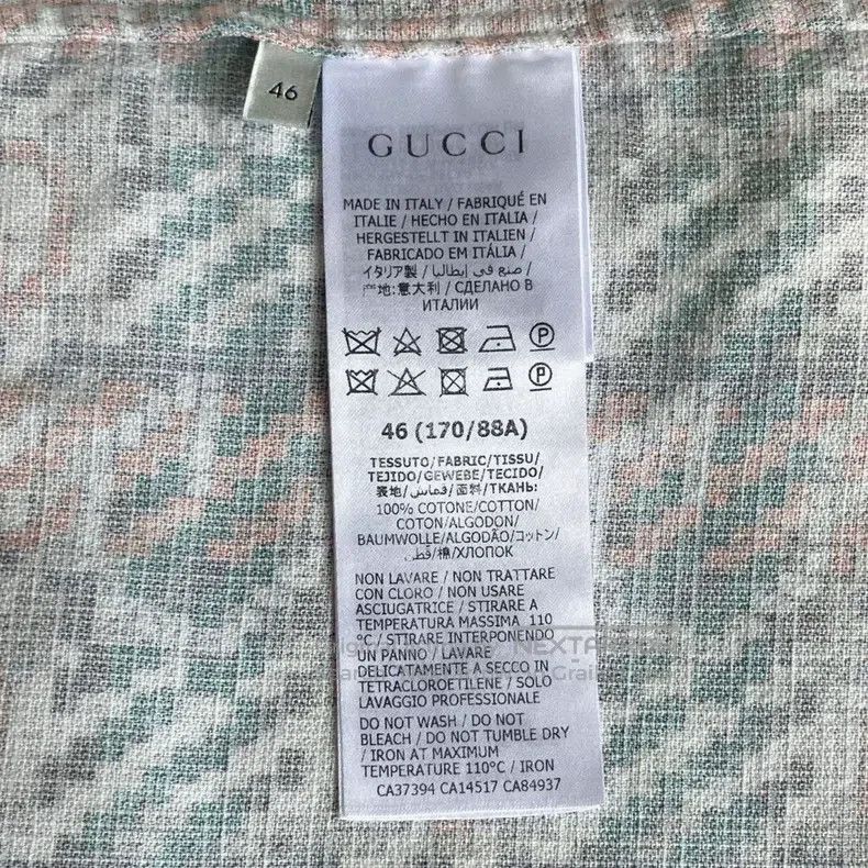 Gucci Gucci Full-print short-sleeved T-shirt Size US S / EU 44-46 / 1 - 6 Thumbnail