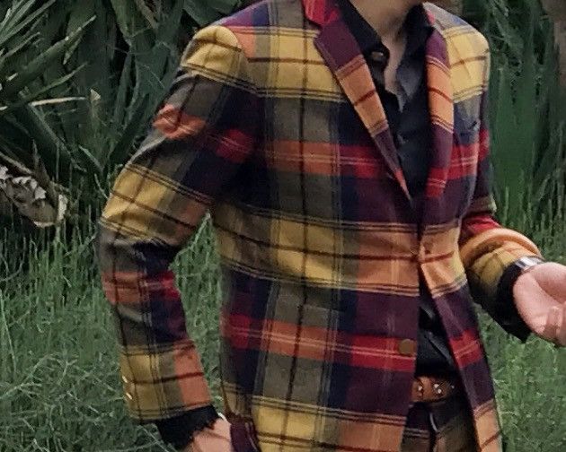 Brooks Brothers × Brooks Brothers Black Fleece × Thom Browne Rare Fall 2013 Check Tweeds Suit by Thom Browne Size 36S - 23 Thumbnail
