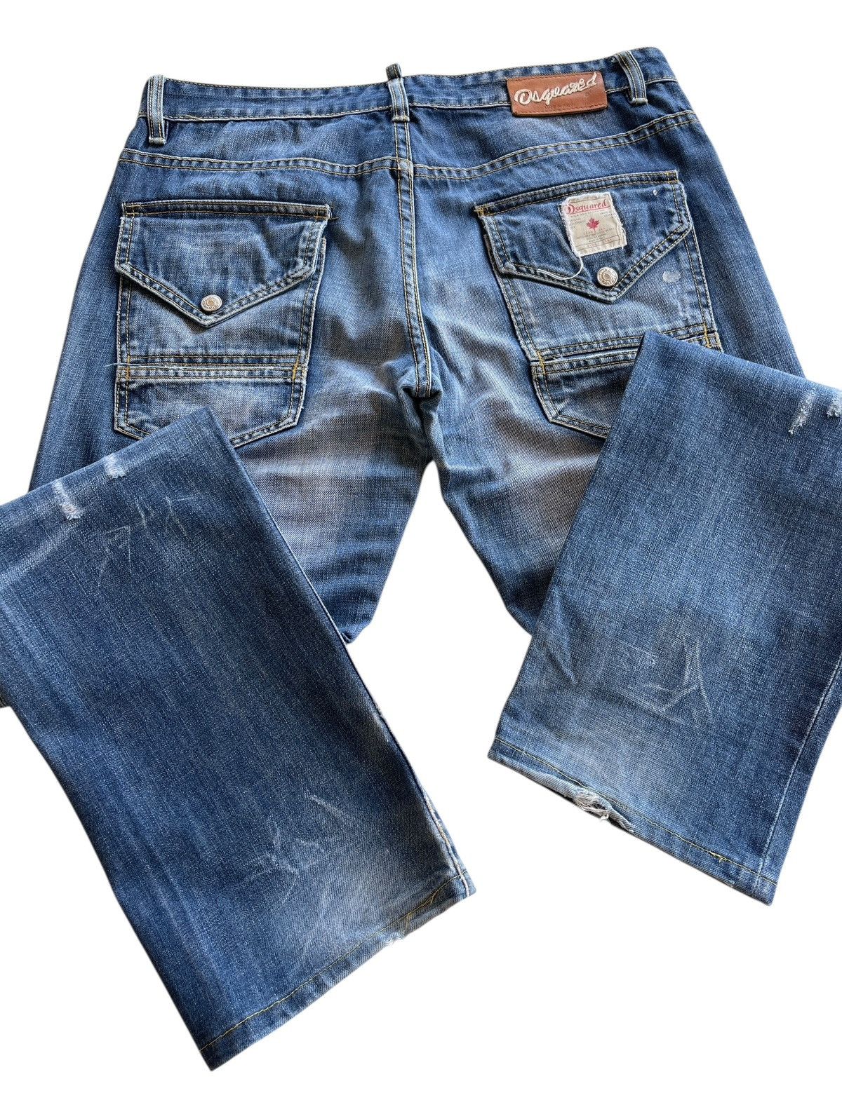 Dsquared2 Dsquared2 Distressed Denim Size US 34 / EU 50 - 9 Thumbnail