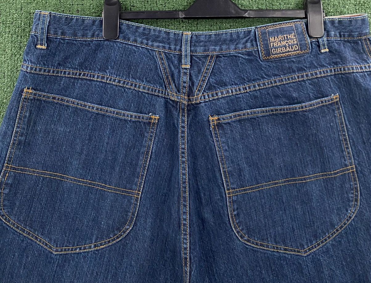 Marithe + Francois Girbaud Vintage Y2K Marithe Francois Girbaud Jean Shorts Jorts Sz 42 Size US 42 / EU 58 - 5 Thumbnail
