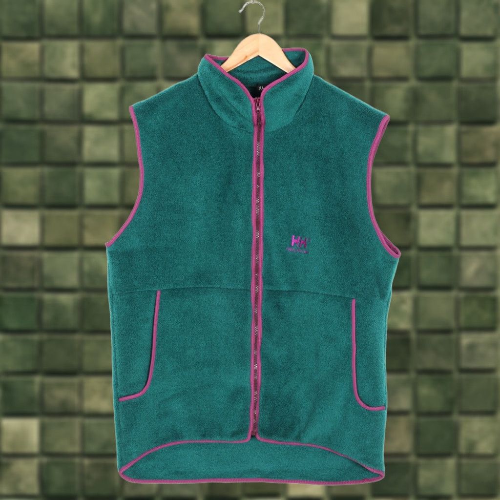 Helly Hansen Vintage Helly Hansen Vest Jacket Men XL Gilet Fleece Waistcoat Green 56-60 MJ6326 Size US XL / EU 56 / 4 - 1 Thumbnail