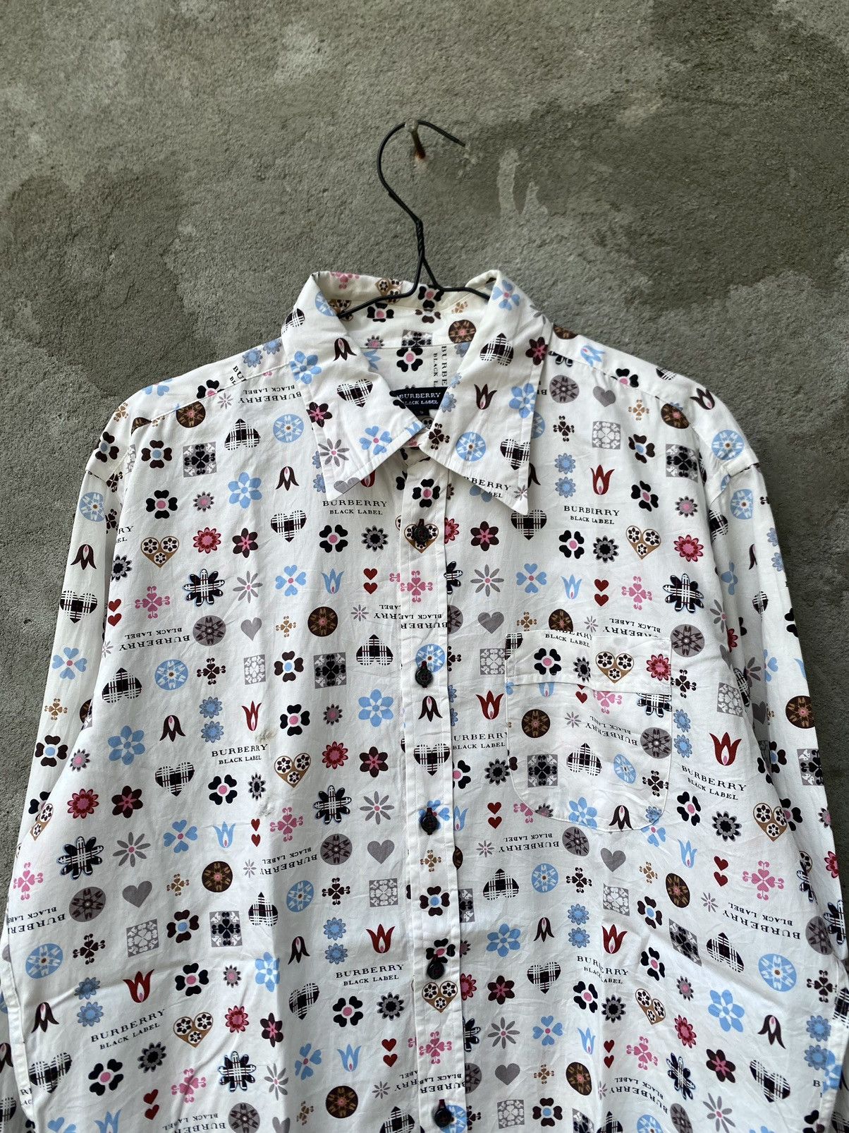 Burberry Burberry black label button up shirt Size US L / EU 52-54 / 3 - 3 Thumbnail